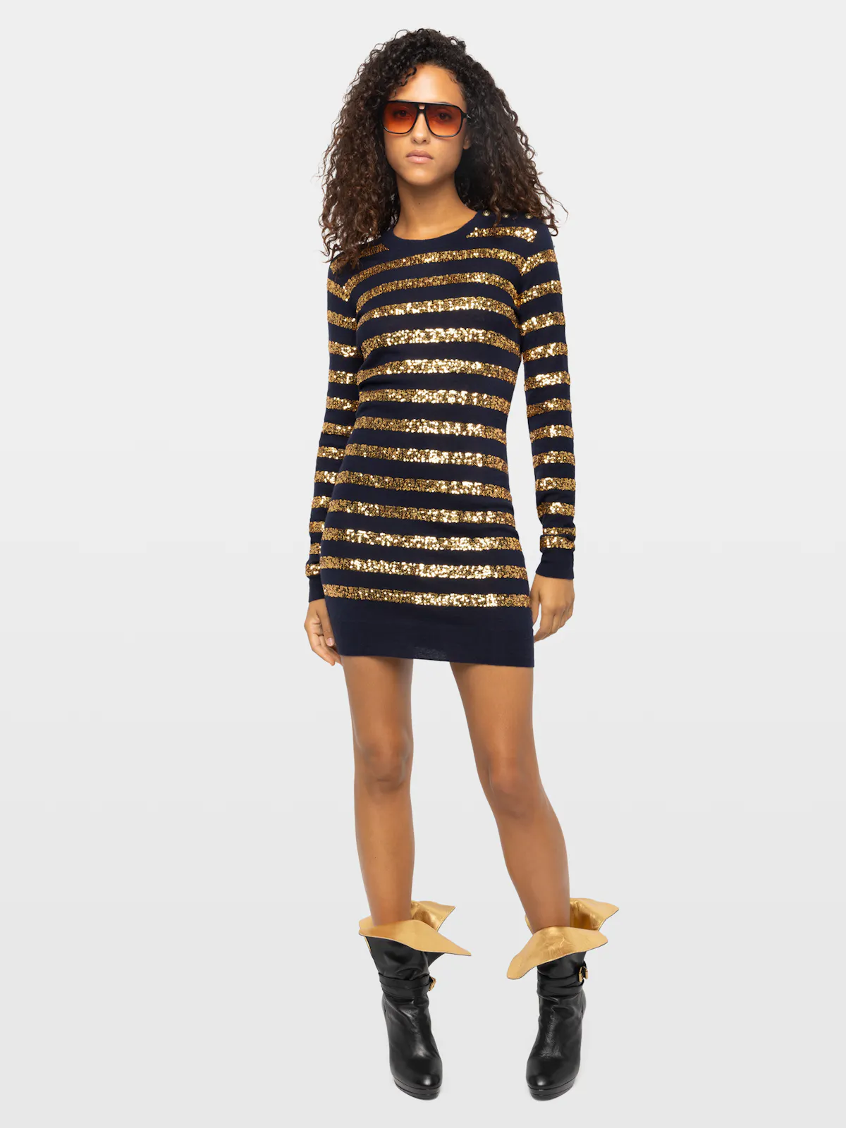 Serena Dress 100% Cashmere