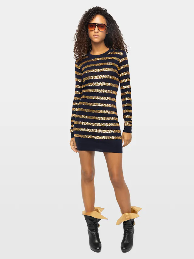 Serena Dress 100% Cashmere