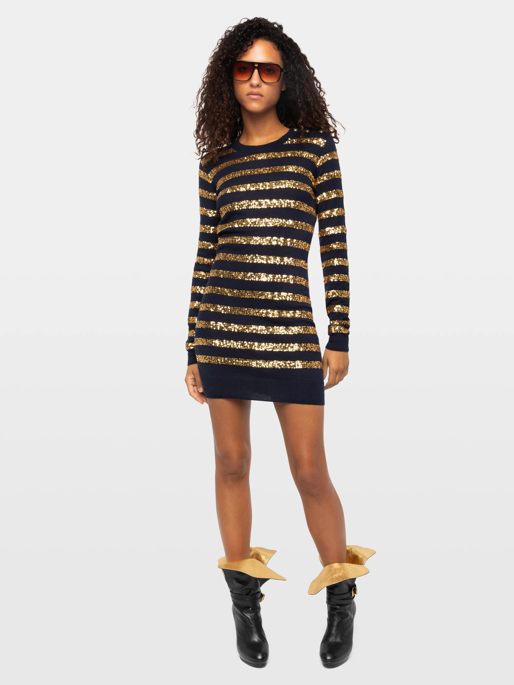 Serena Dress 100% Cashmere