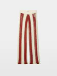 Pia White Crochet Pants