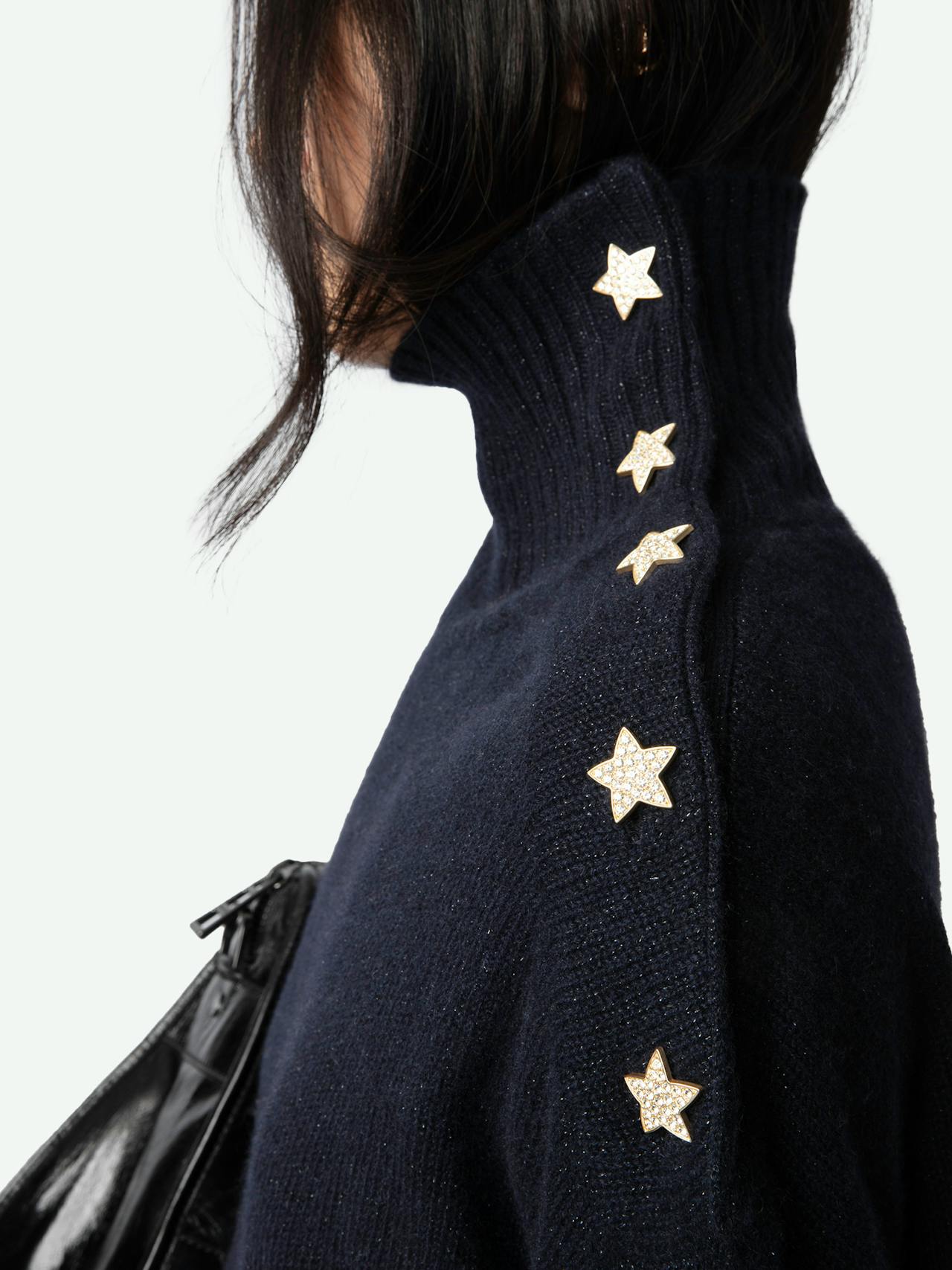 Alma Jewelled Cashmere Sweater