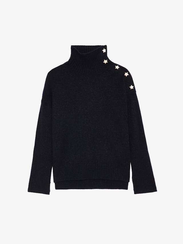 Alma Jewelled Cashmere Sweater