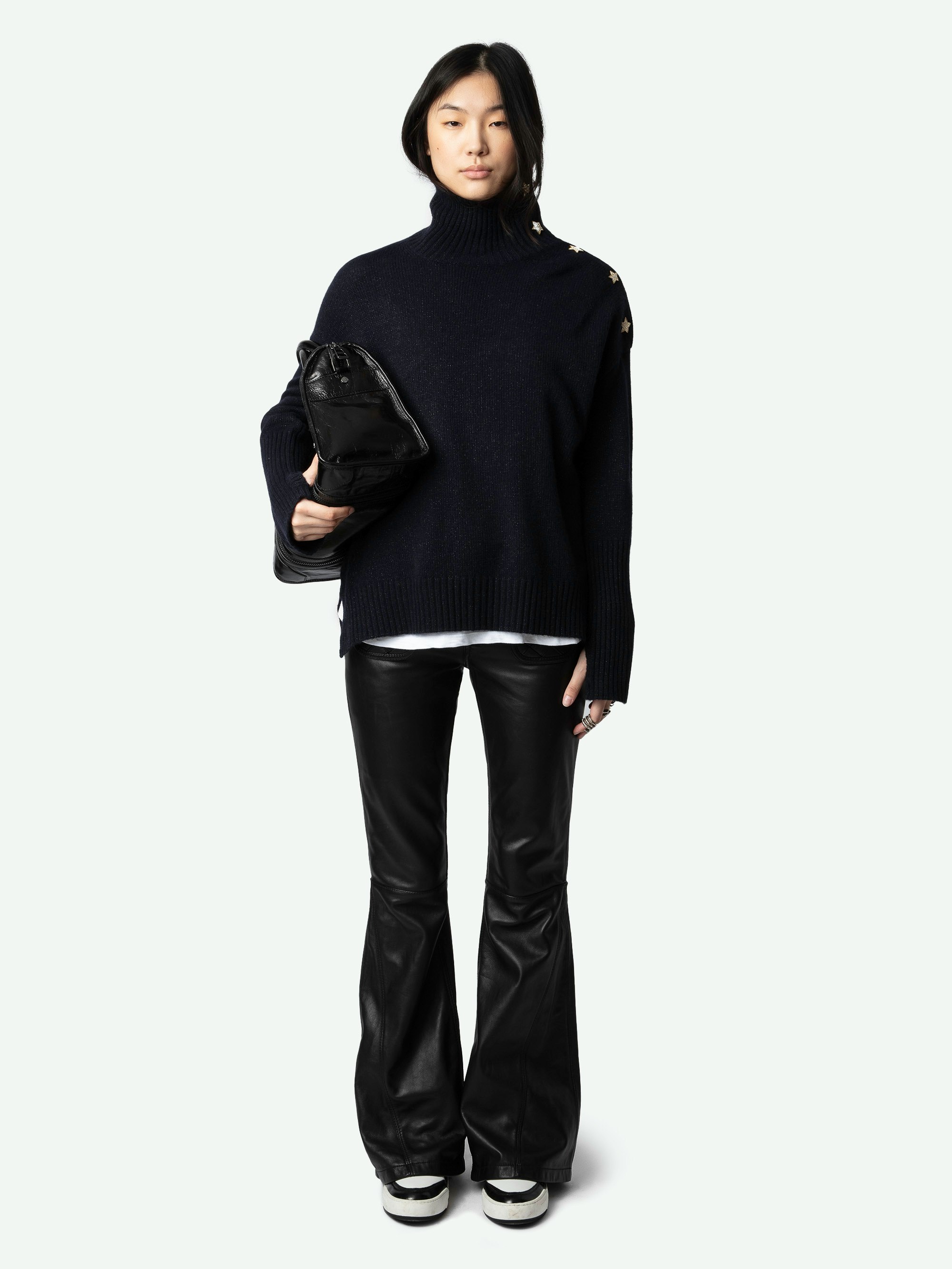 Alma Jewelled Cashmere Sweater