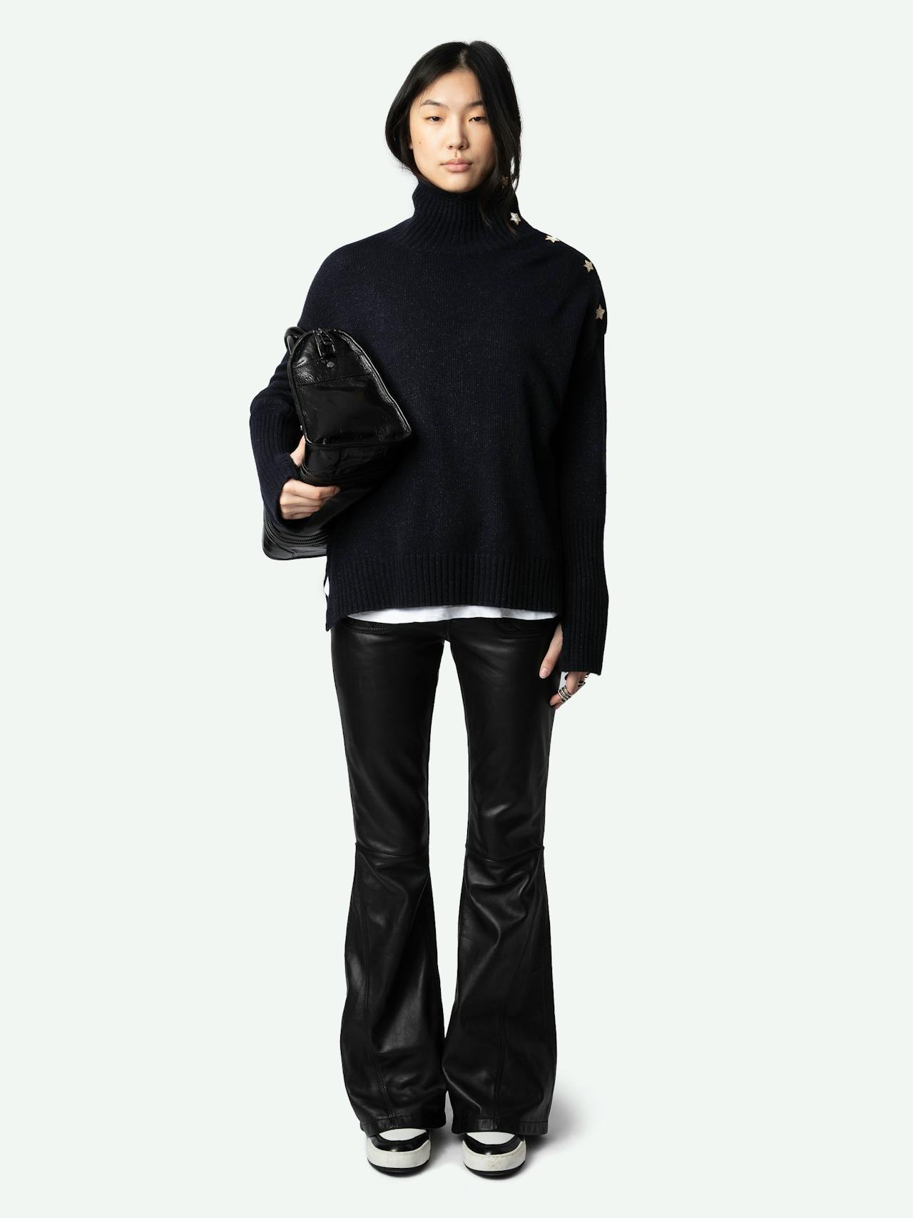 Alma Jewelled Cashmere Sweater