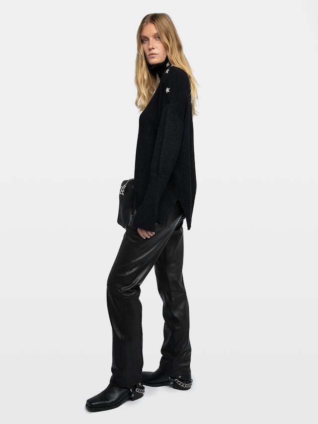 Alma Jewelled Cashmere Sweater