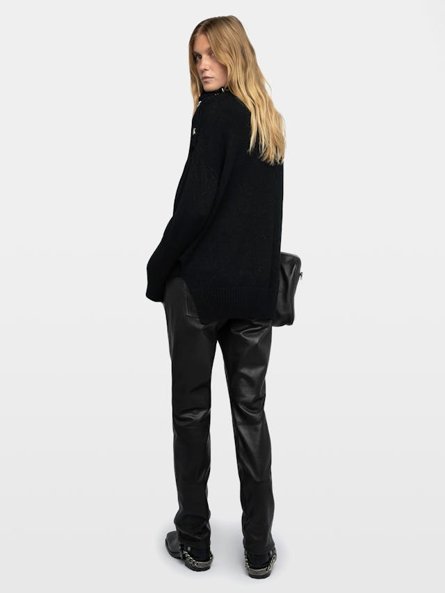 Alma Jewelled Cashmere Sweater