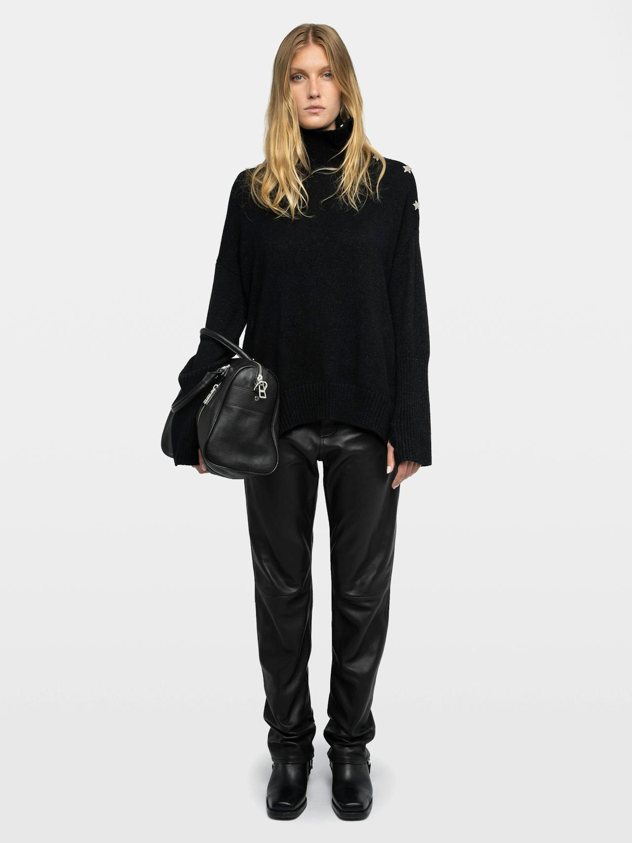 Alma Jewelled Cashmere Sweater