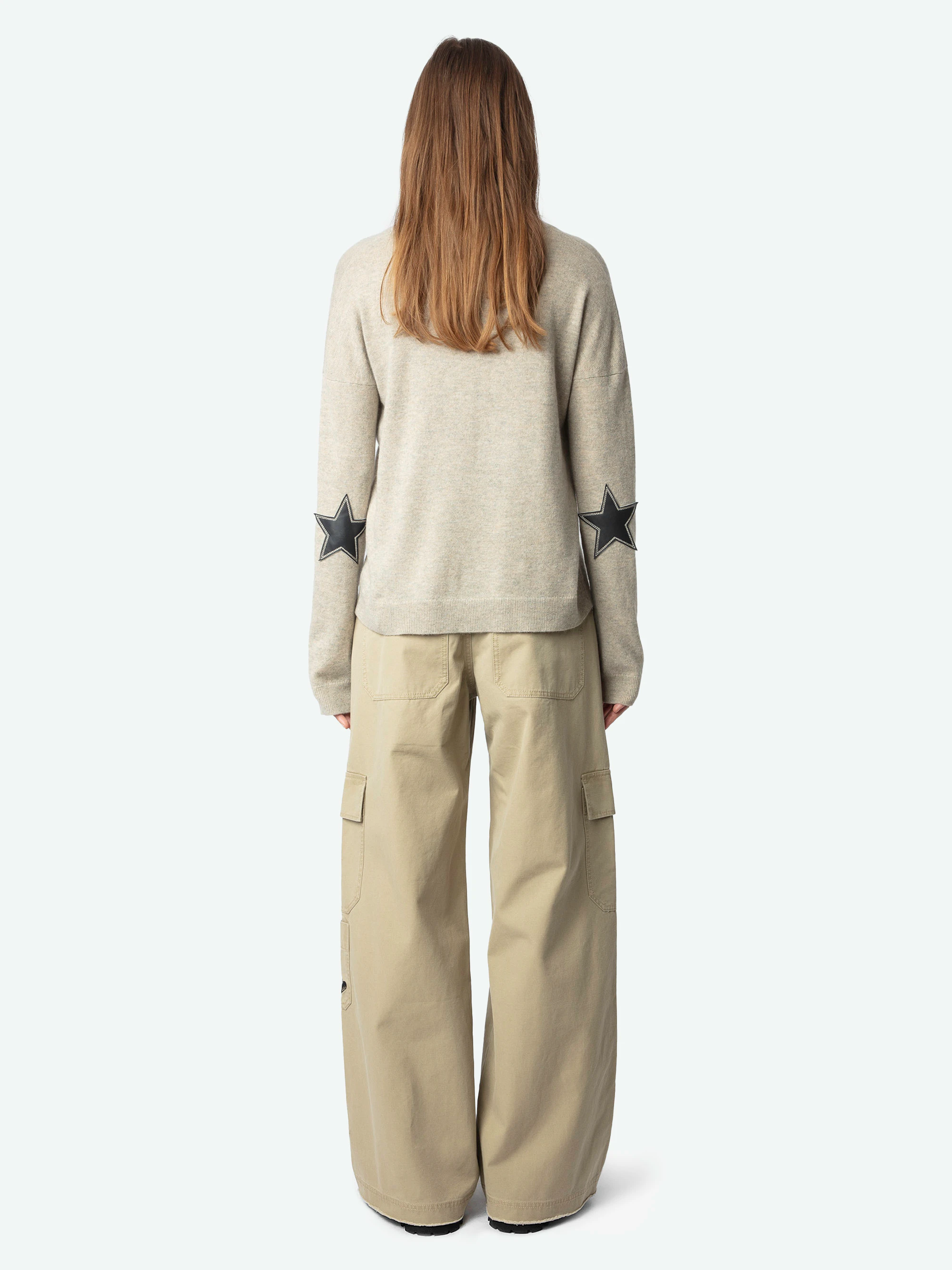 Vivi Patch Cashmere Sweater thumbnail 2