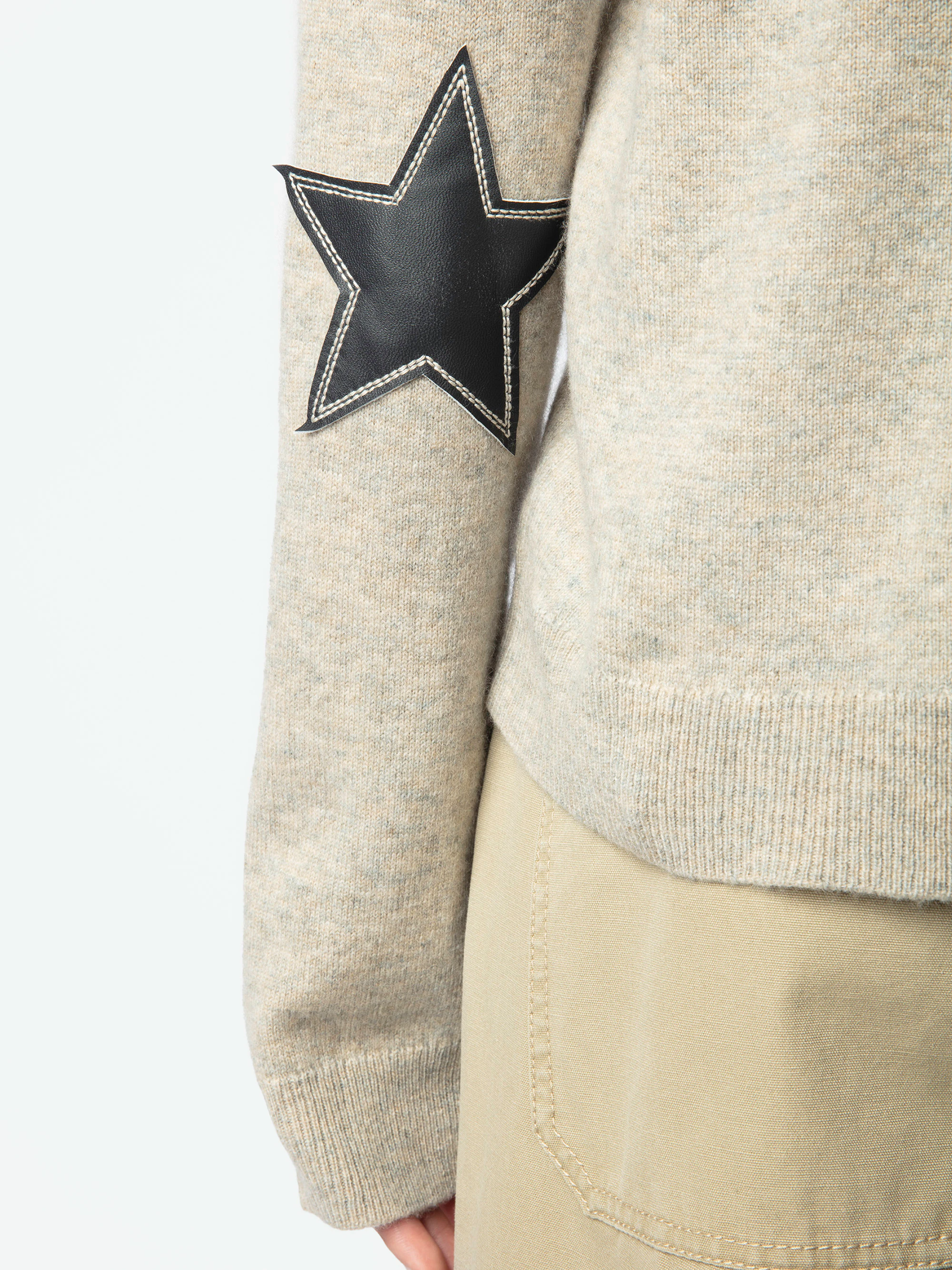 Vivi Patch Cashmere Sweater thumbnail 5
