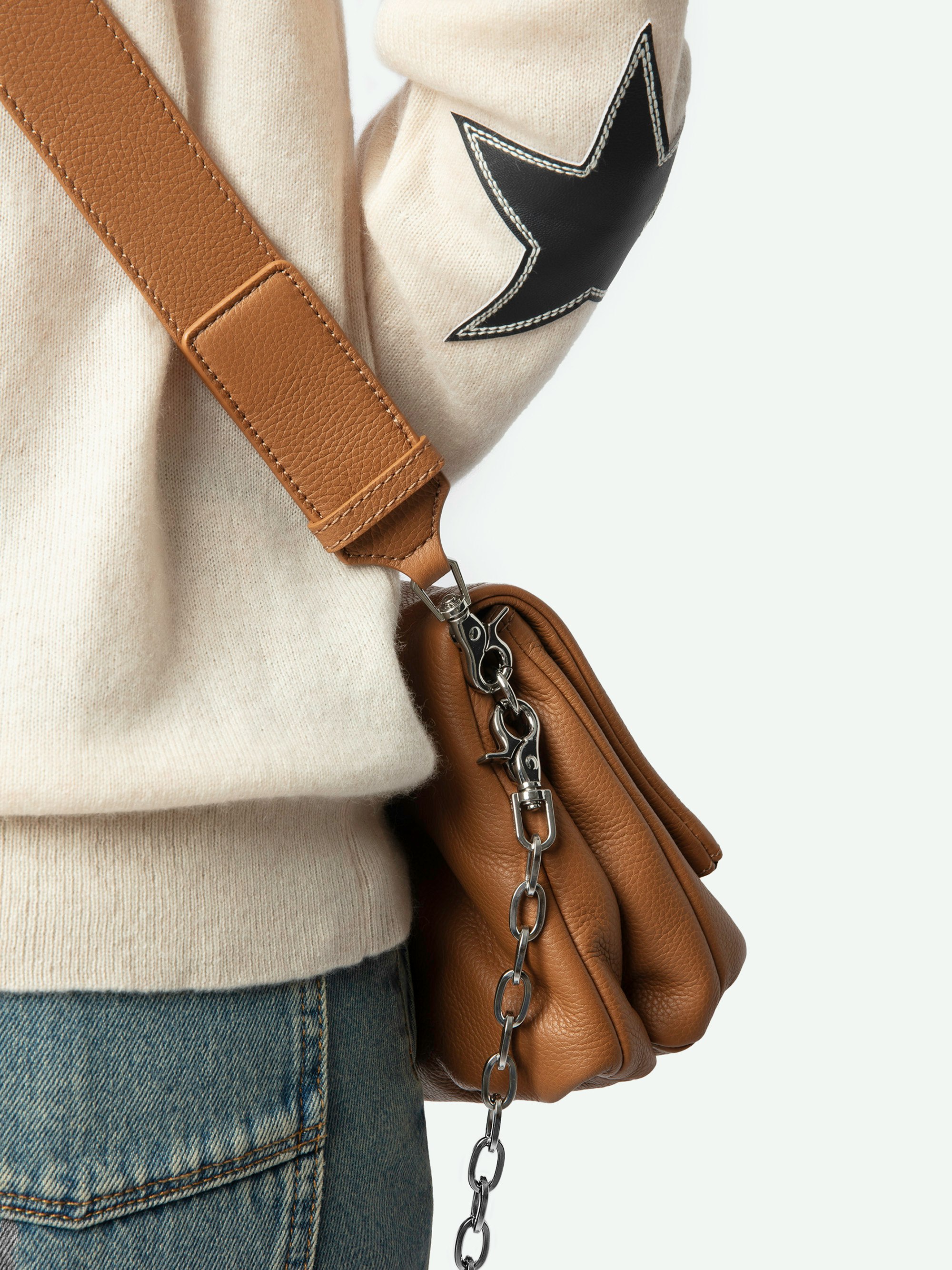 Cici Patch Cashmere Sweater 5