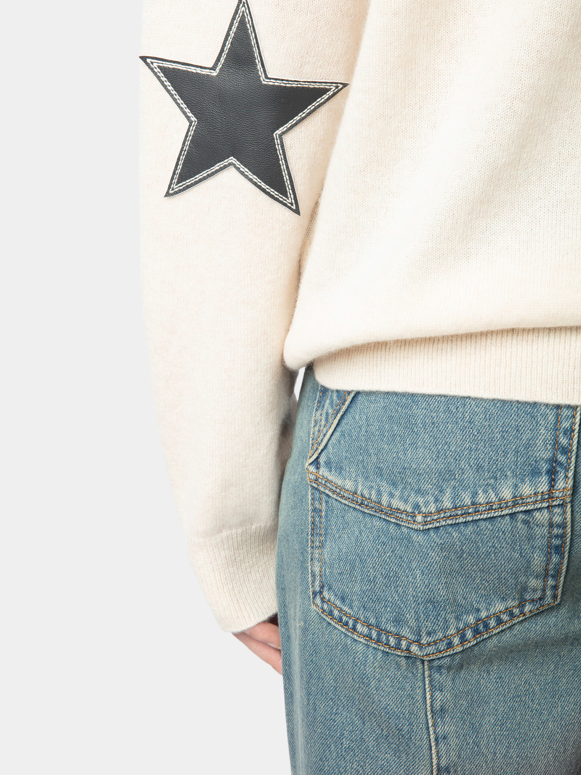 Pullover Cici Patch 100% Kaschmir thumbnail 5