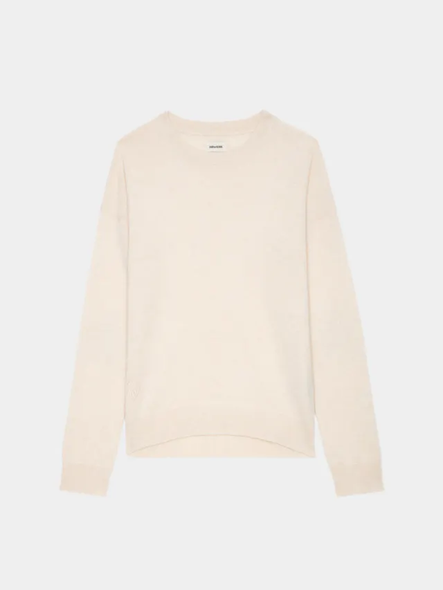 Pull Cici Patch 100% Cachemire