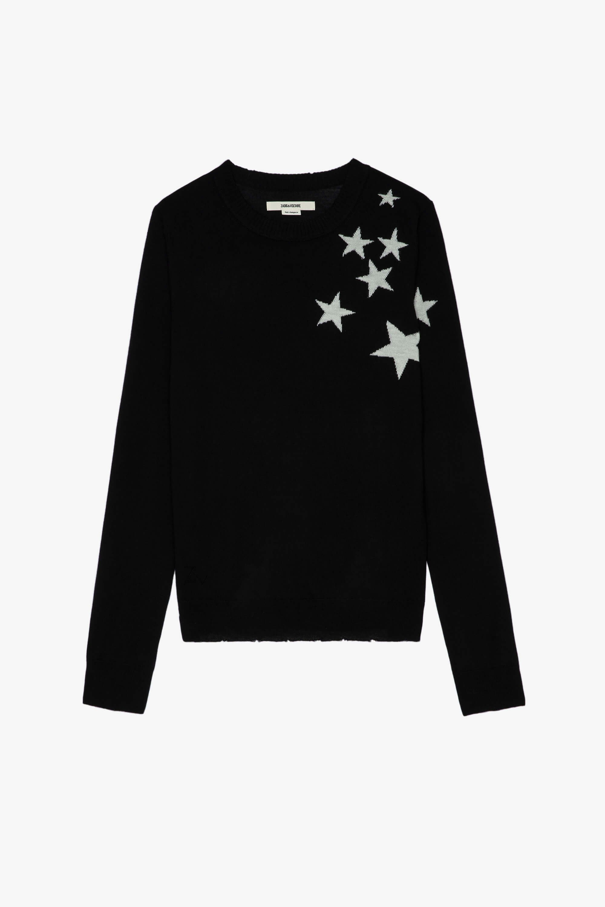 Cici Patch Stars Sweater