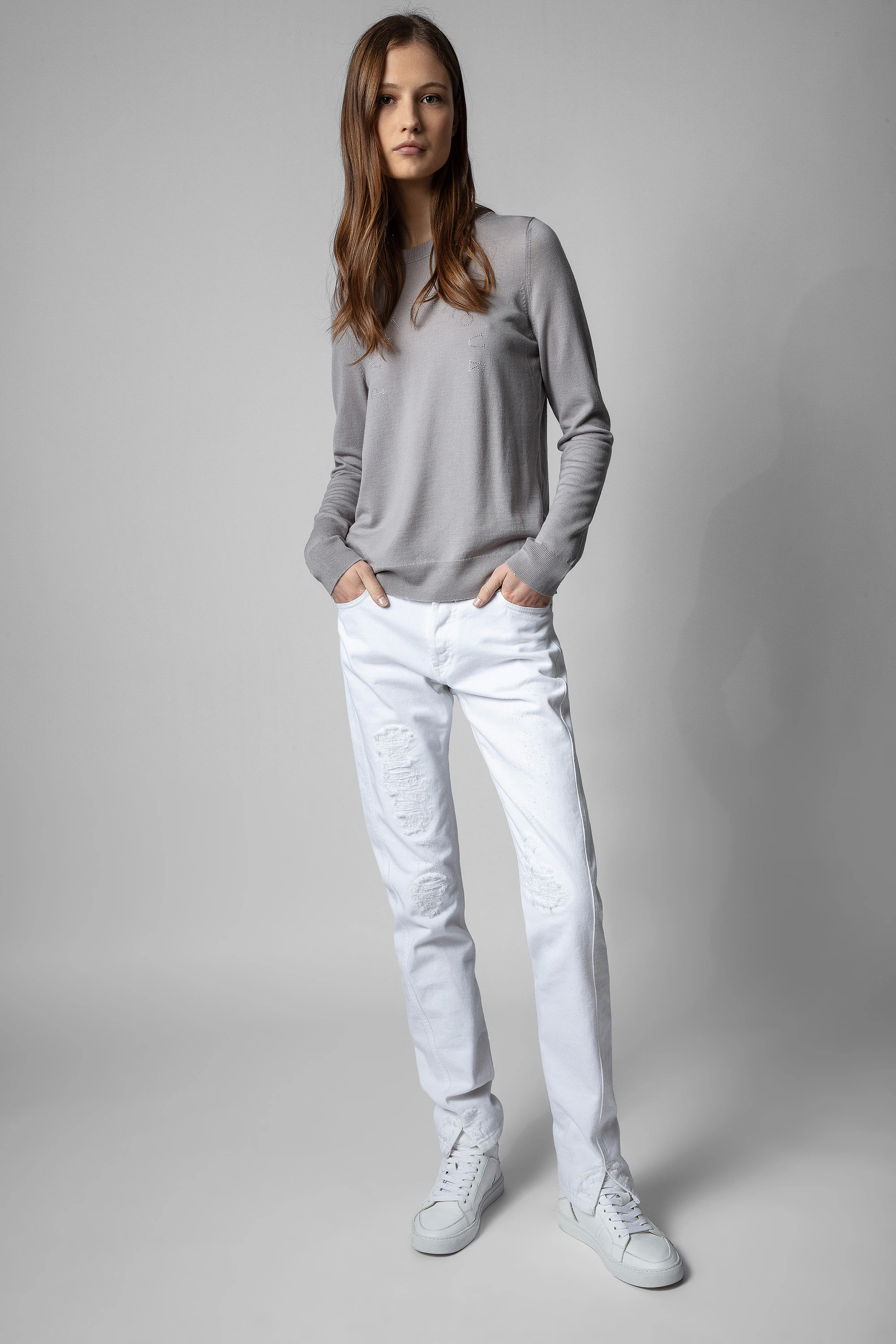 Miss Paris Strass Sweater thumbnail 2