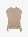 Maddy Sleeveless V Neck Sweater - configurable