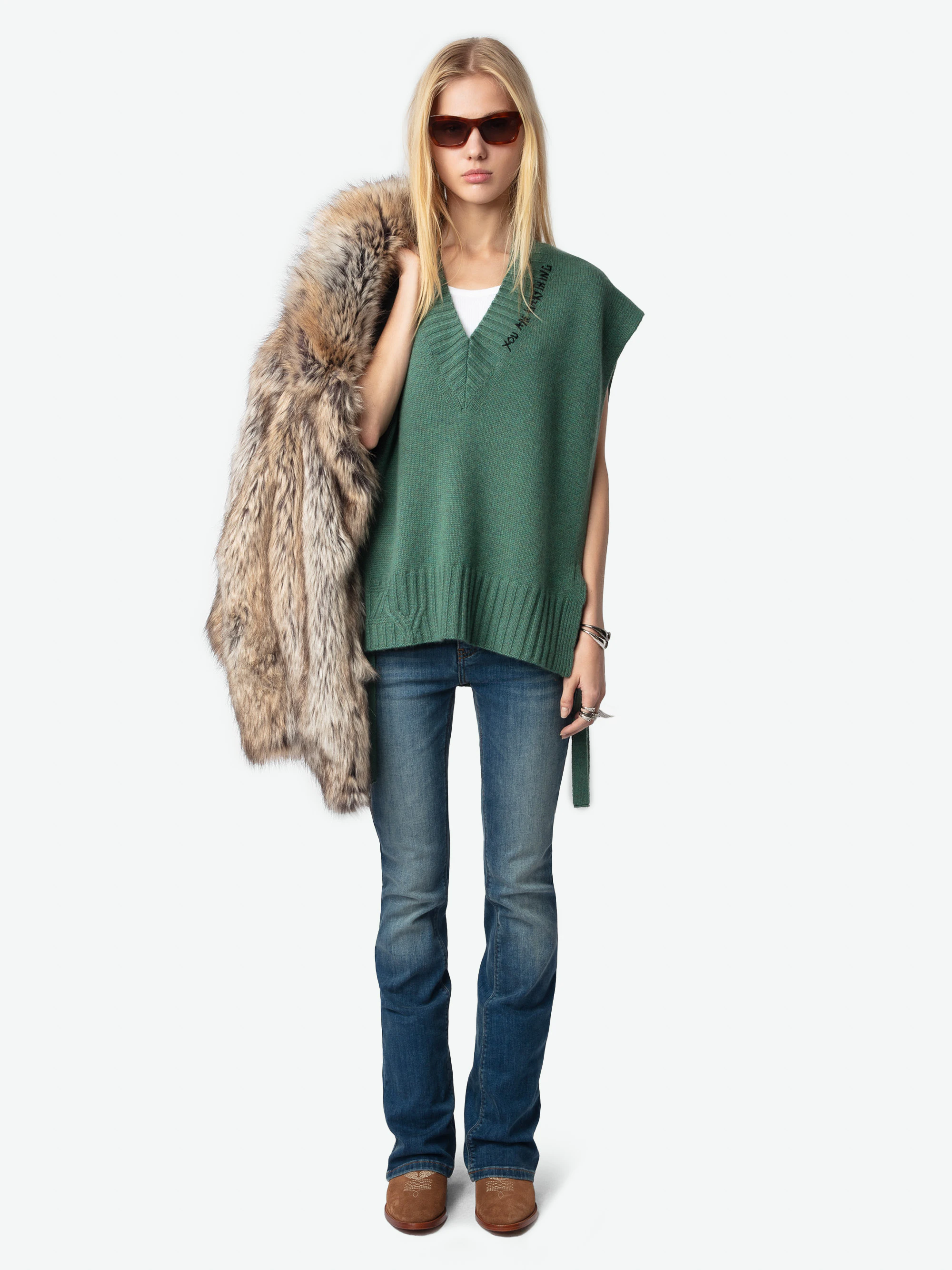 Maddy Cashmere Sweater thumbnail 3