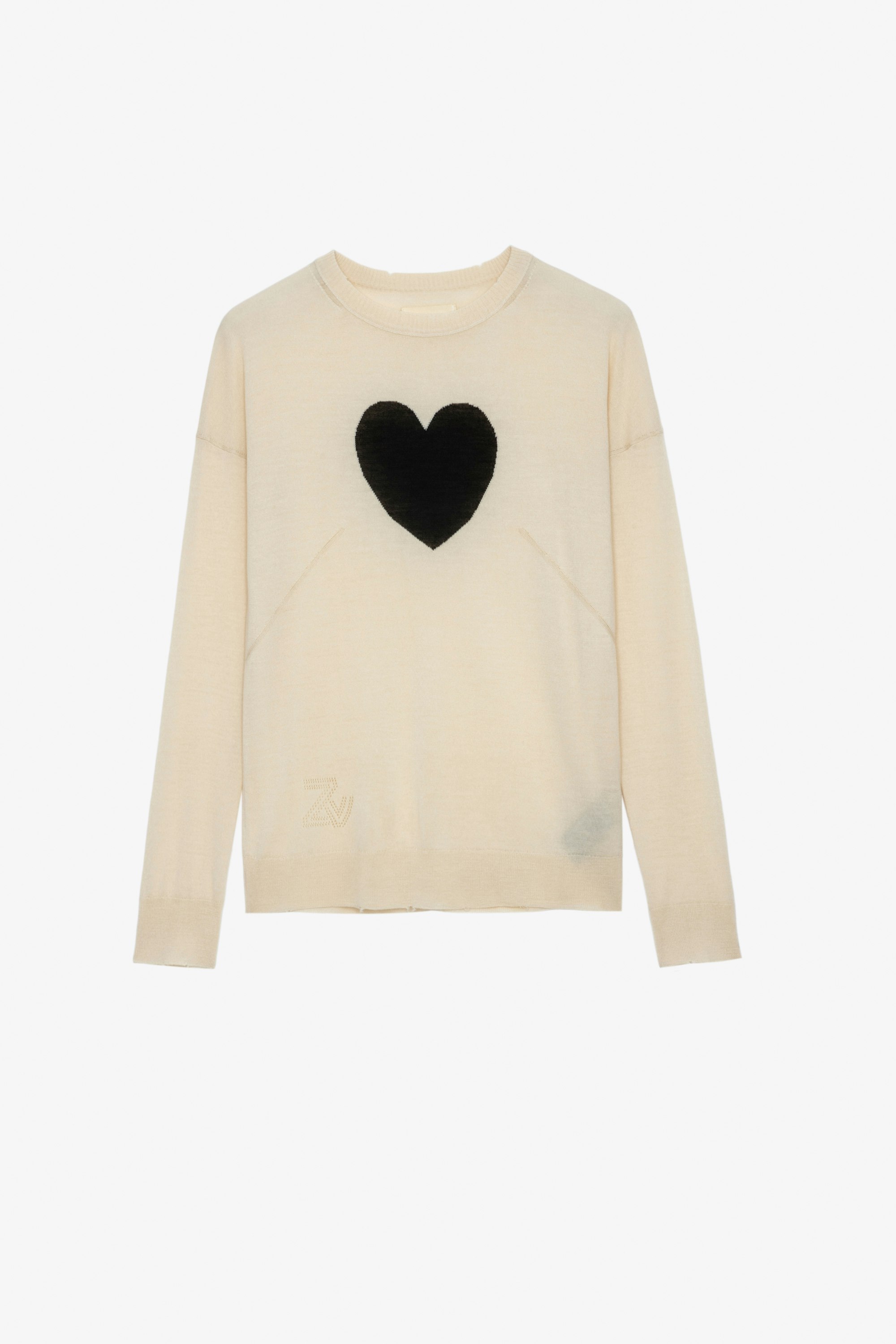 Gaby Heart Intarsia Sweater - configurable