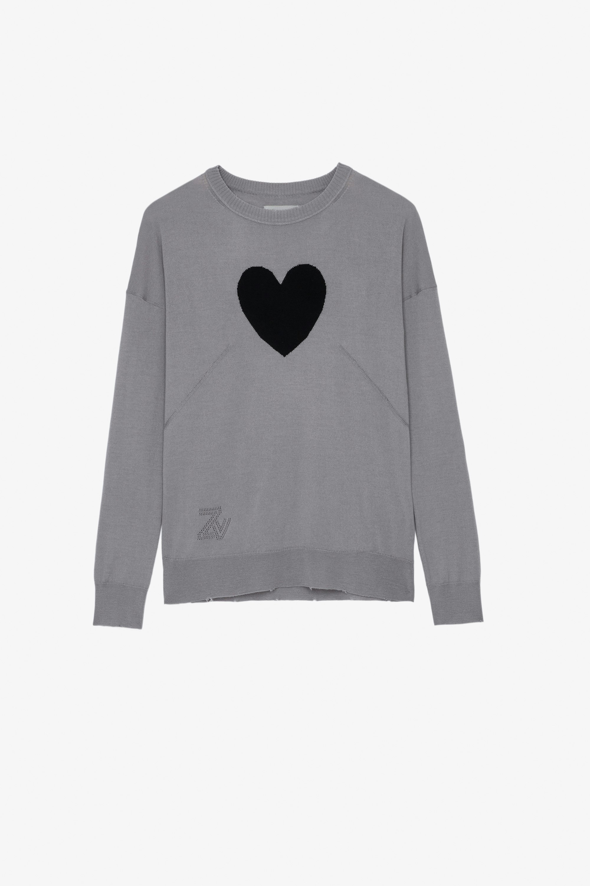 Gaby Heart Intarsia Sweater