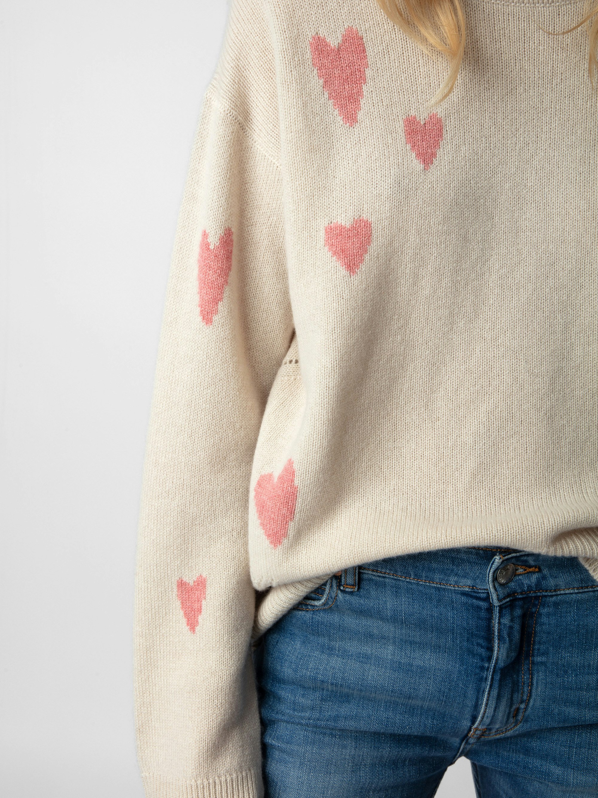 Markus Heart Jumper 100% Cashmere 3