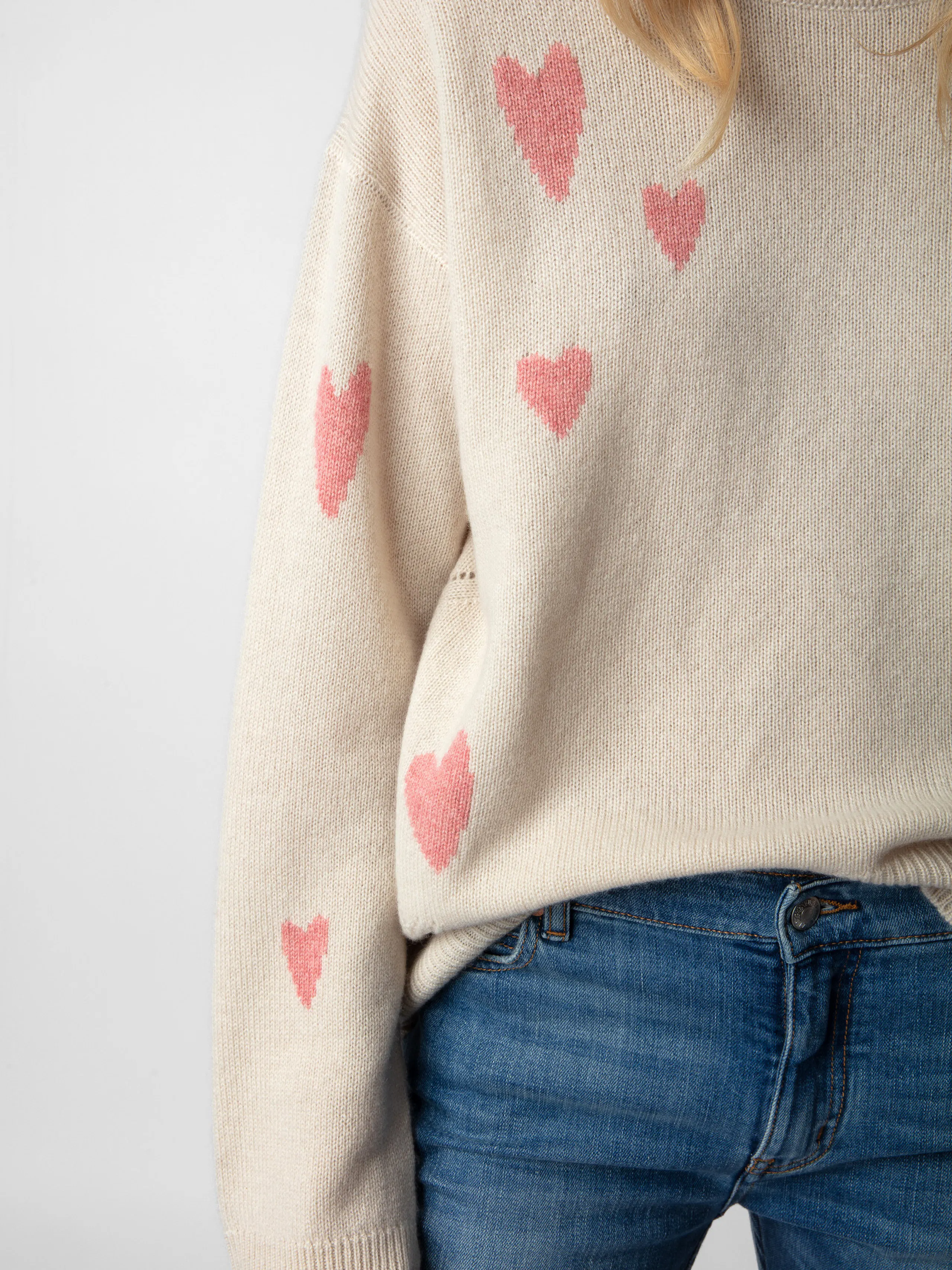 Markus Heart Cashmere Sweater 3