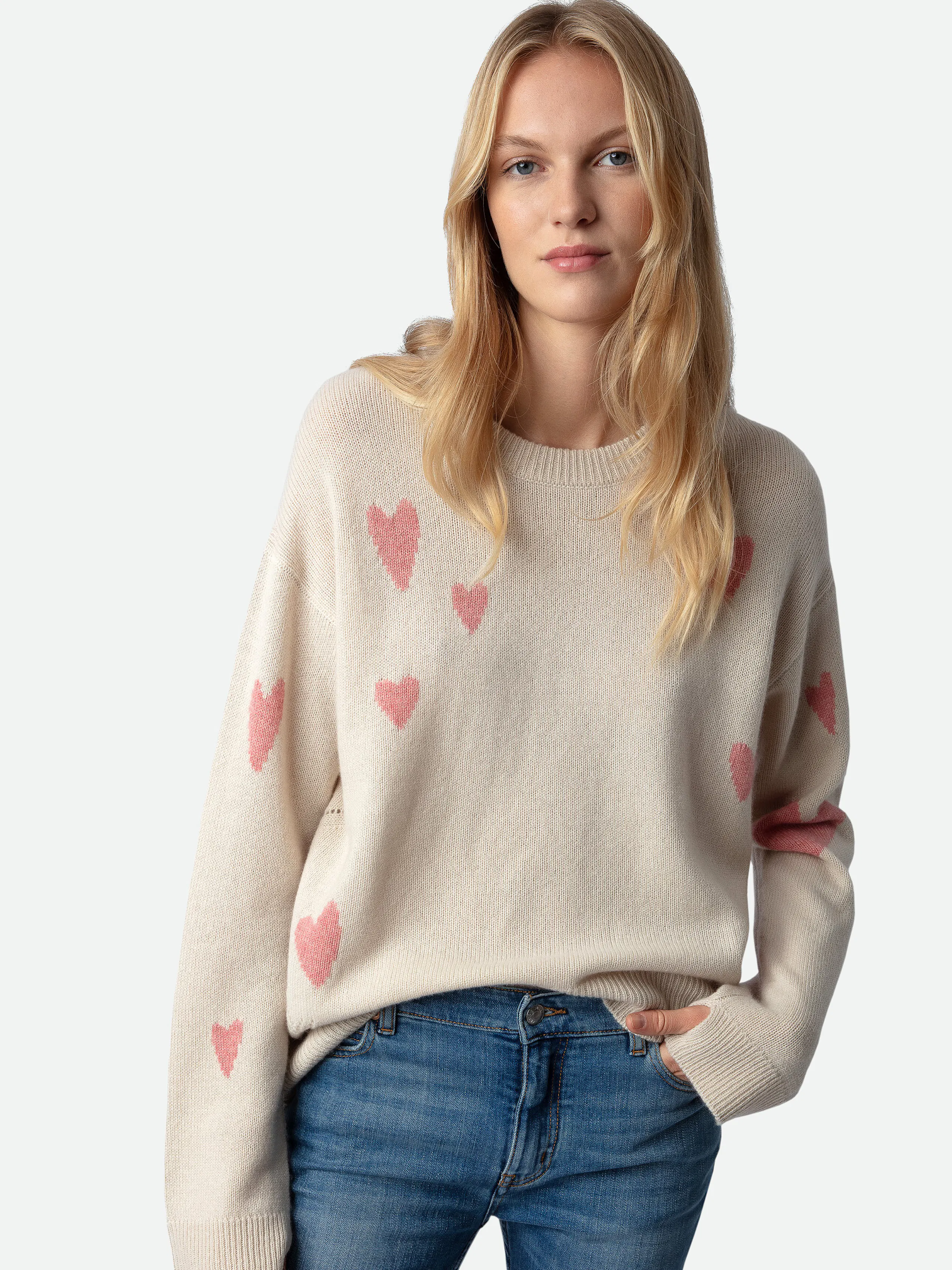 Markus Heart Cashmere Sweater 4