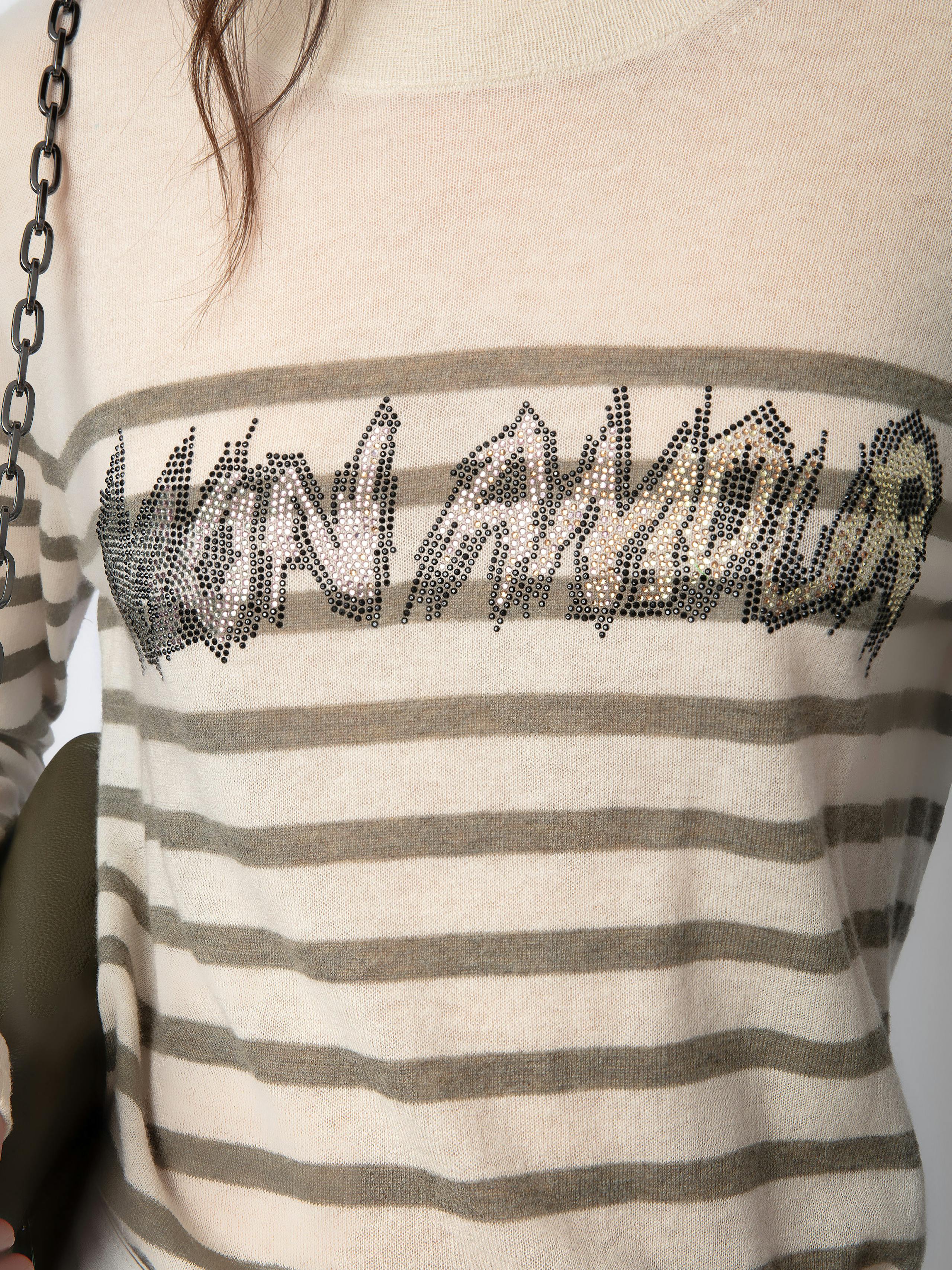 Source Mon Amour Diamanté Cashmere Sweater 3