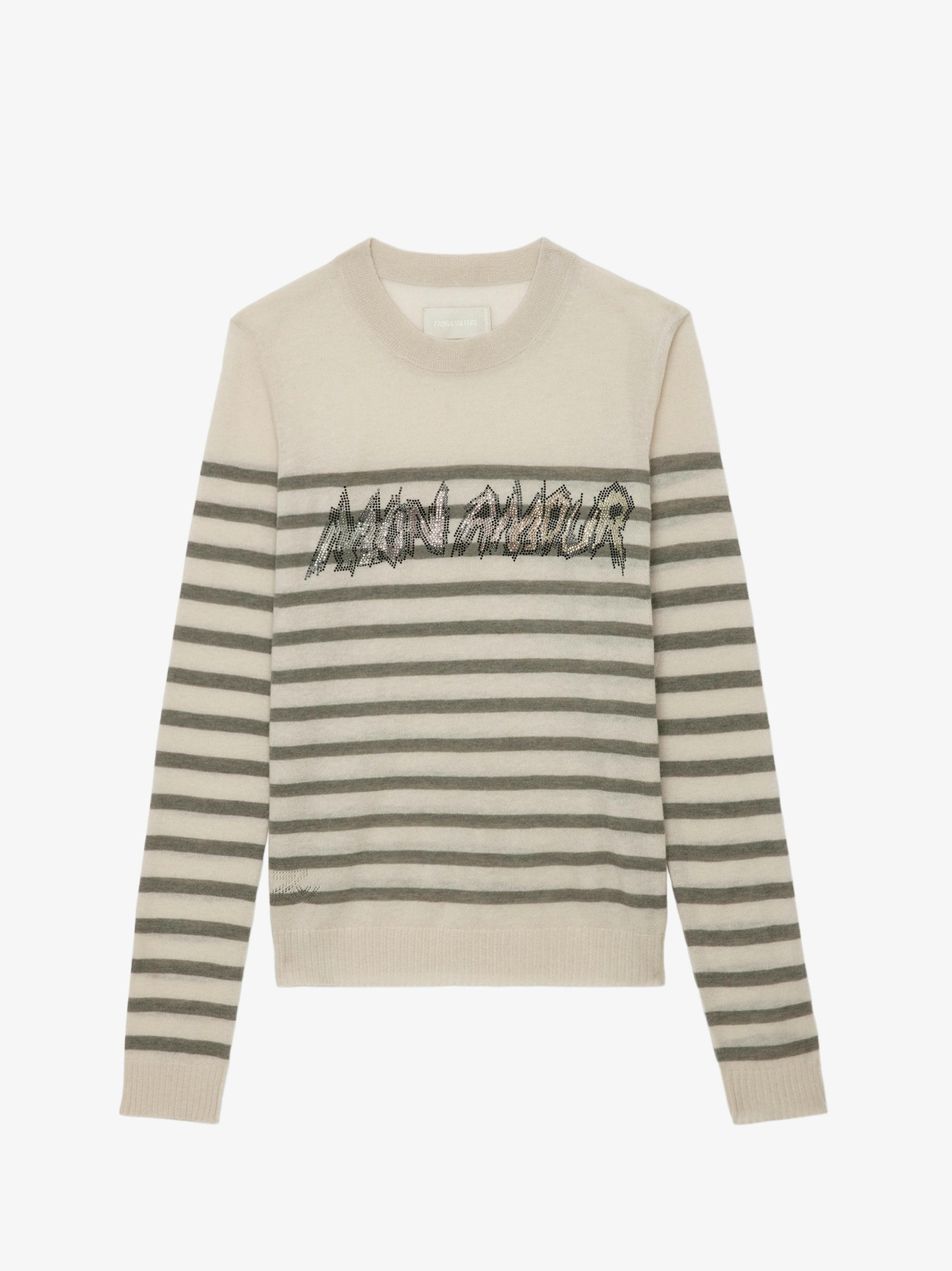 Source Mon Amour Diamanté Cashmere Sweater 5