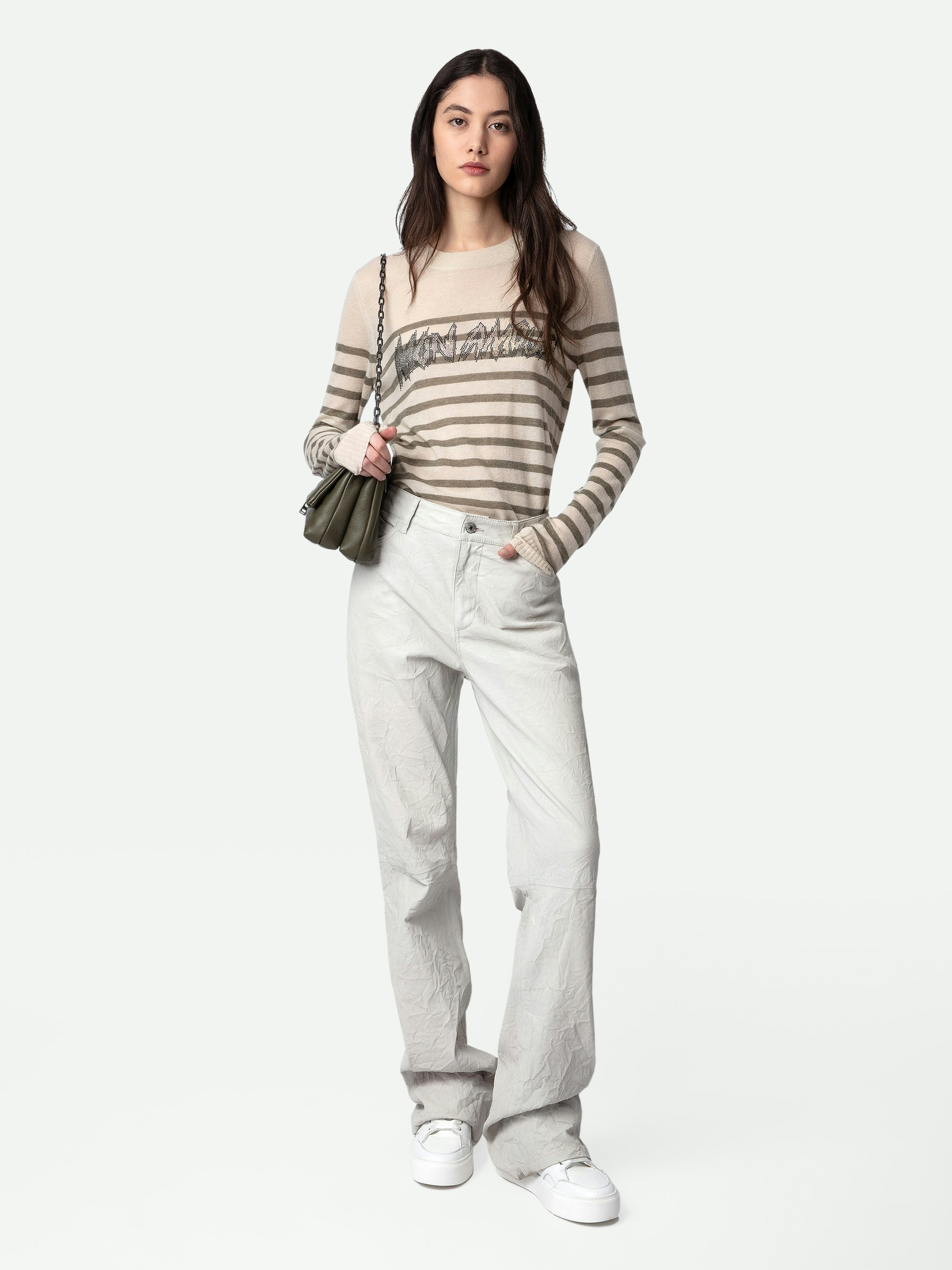 Source Mon Amour Diamanté Cashmere Sweater