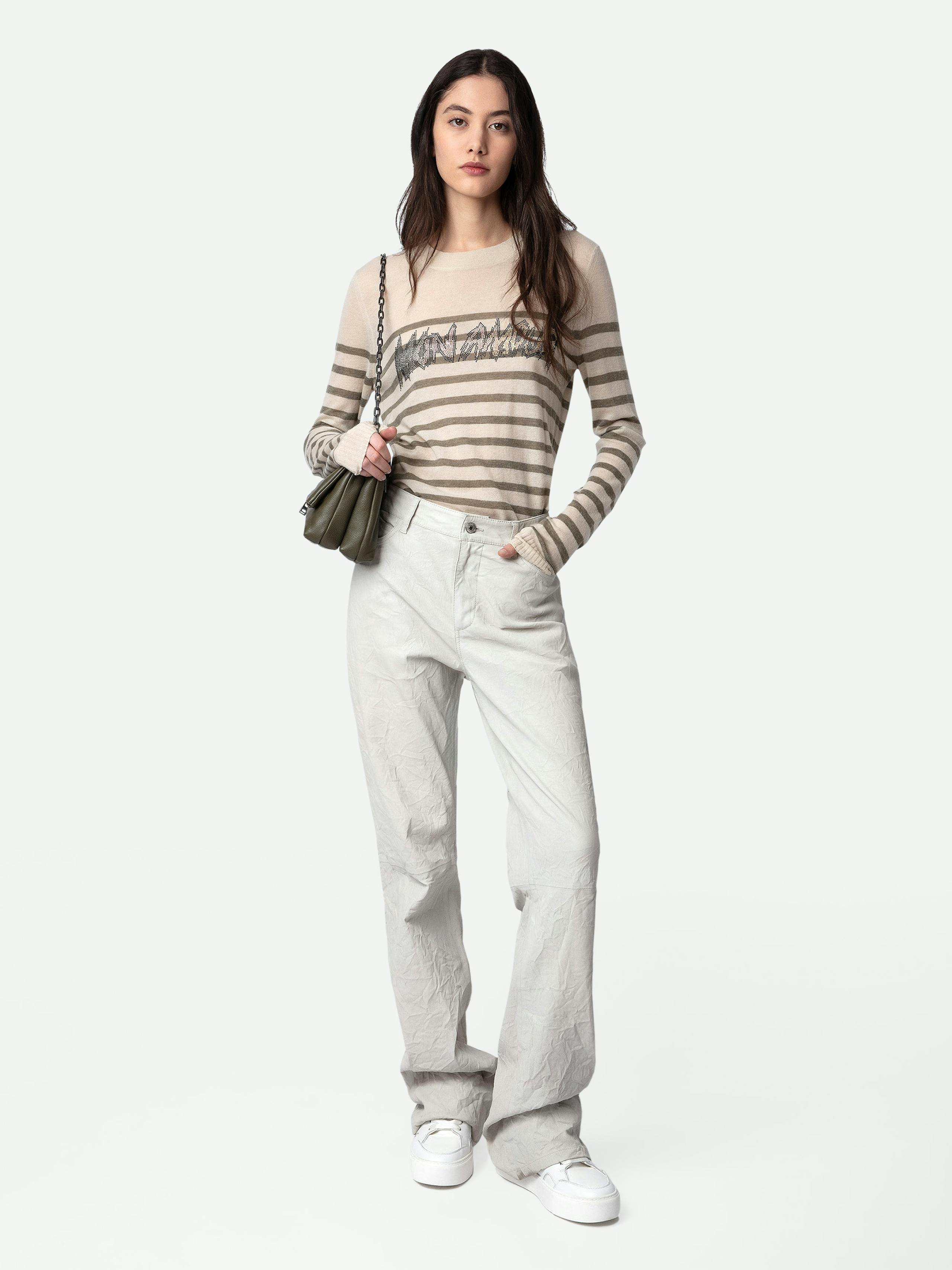 Source Mon Amour Diamanté Cashmere Sweater 1