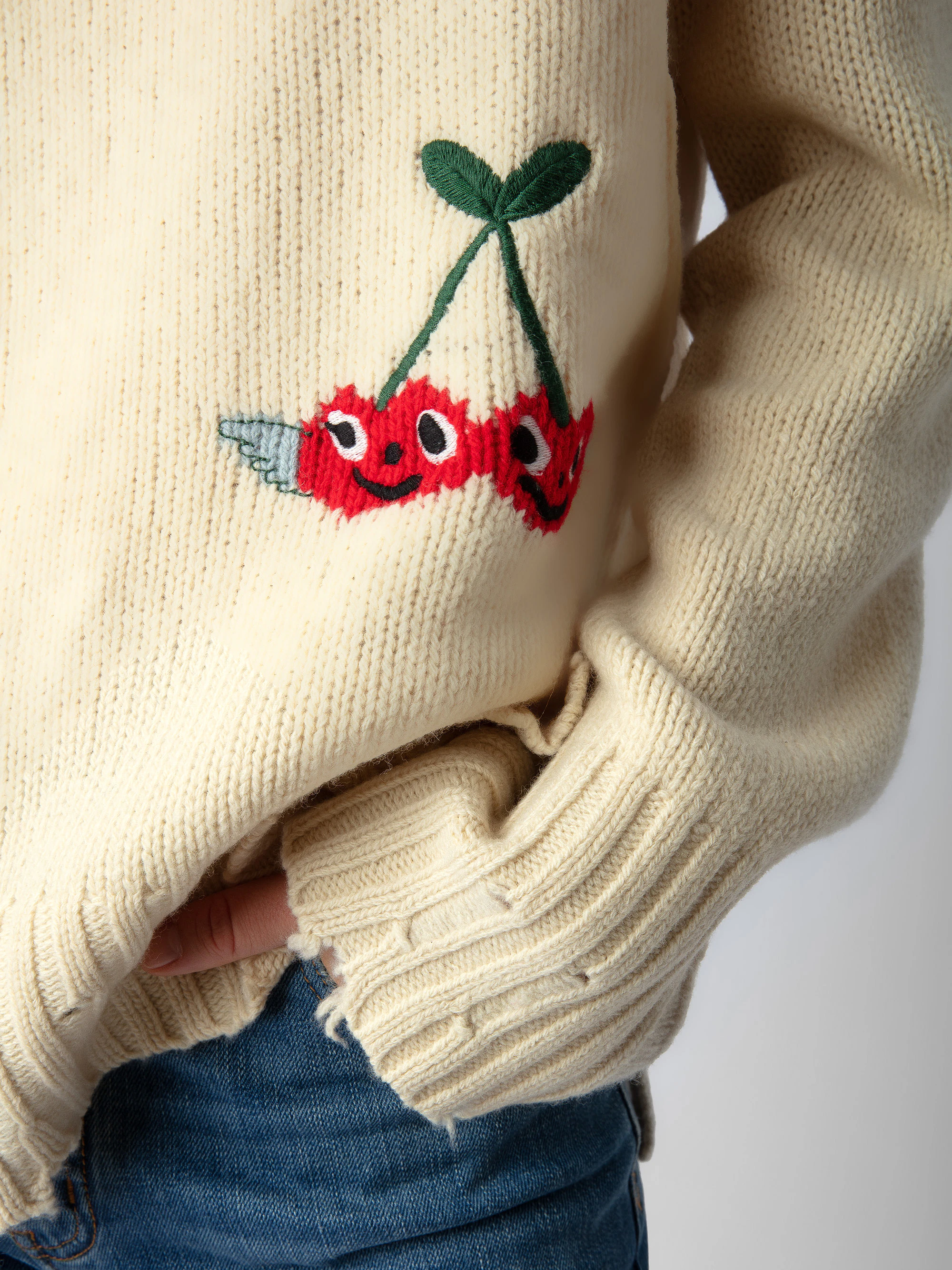 Pullover Bleeza 100% Merino-Wolle thumbnail 3