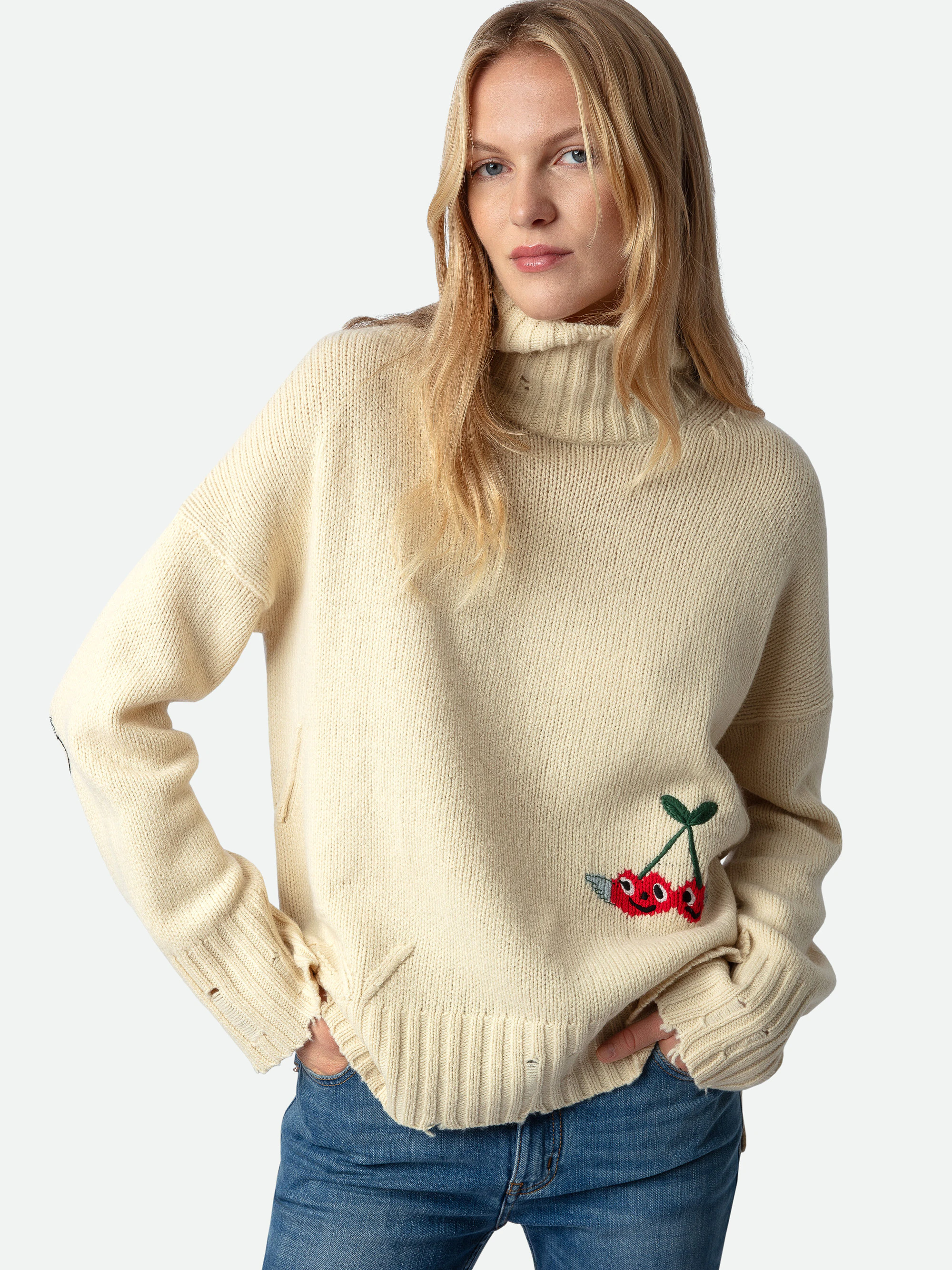 Pullover Bleeza 100% Merino-Wolle thumbnail 4