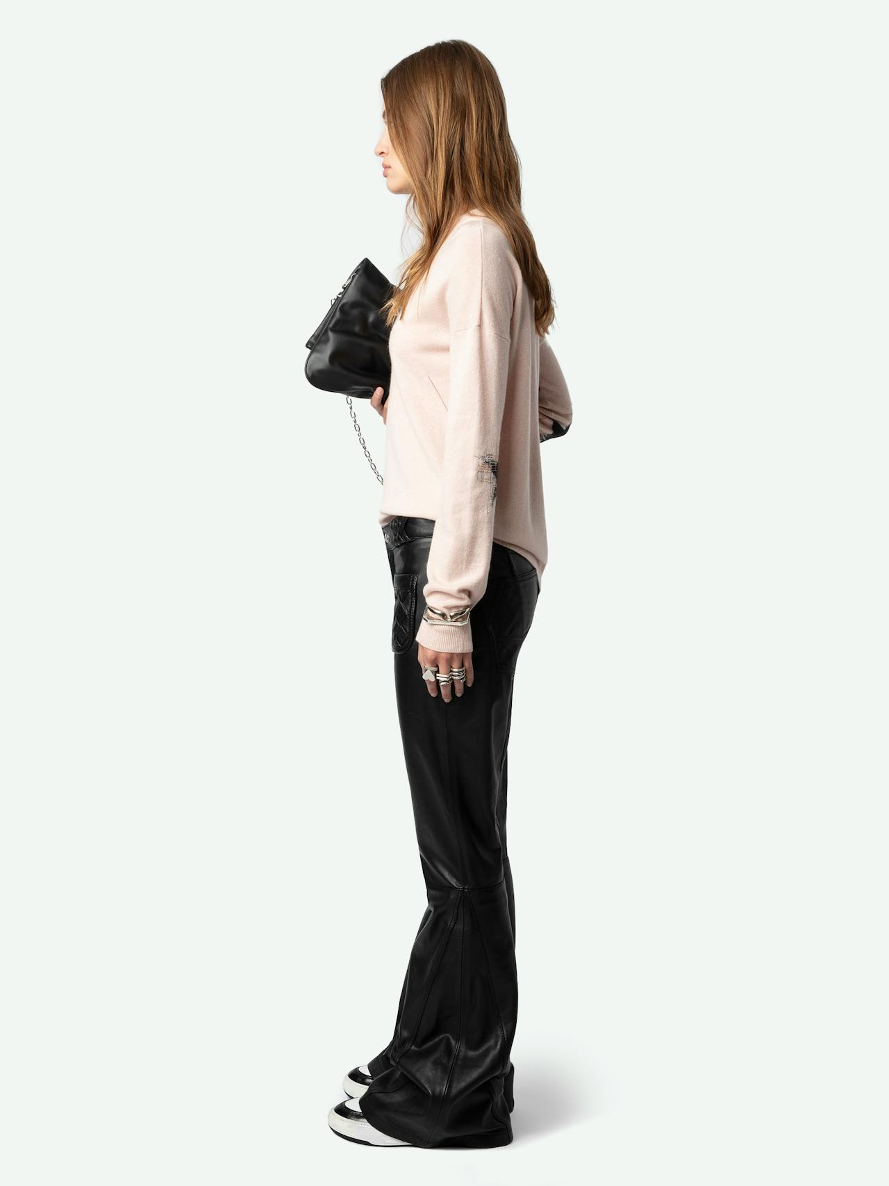 Pull Cici Patch 100% Cachemire 4