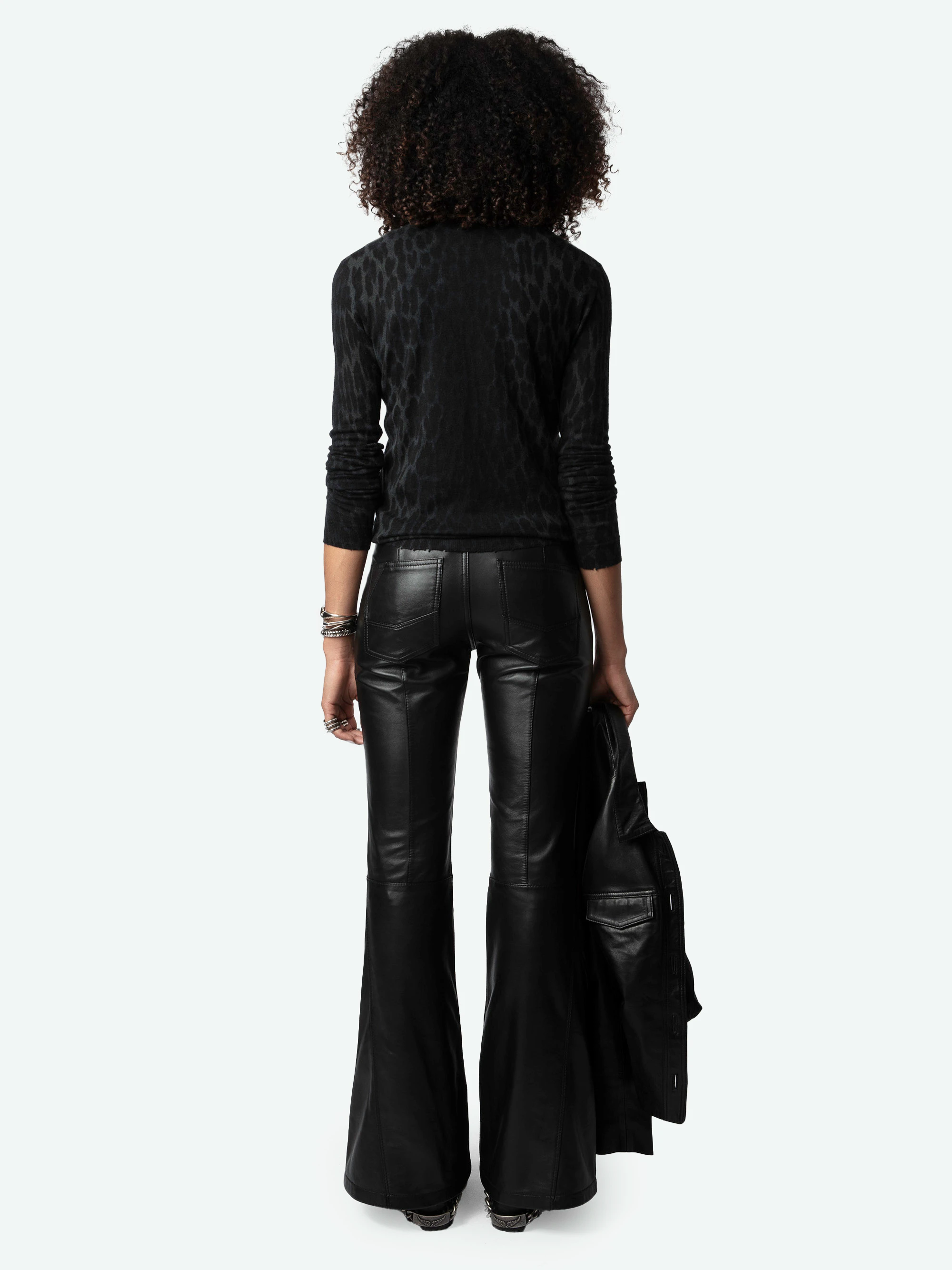 Rivy Leopard Jumper 100% Cashmere thumbnail 2