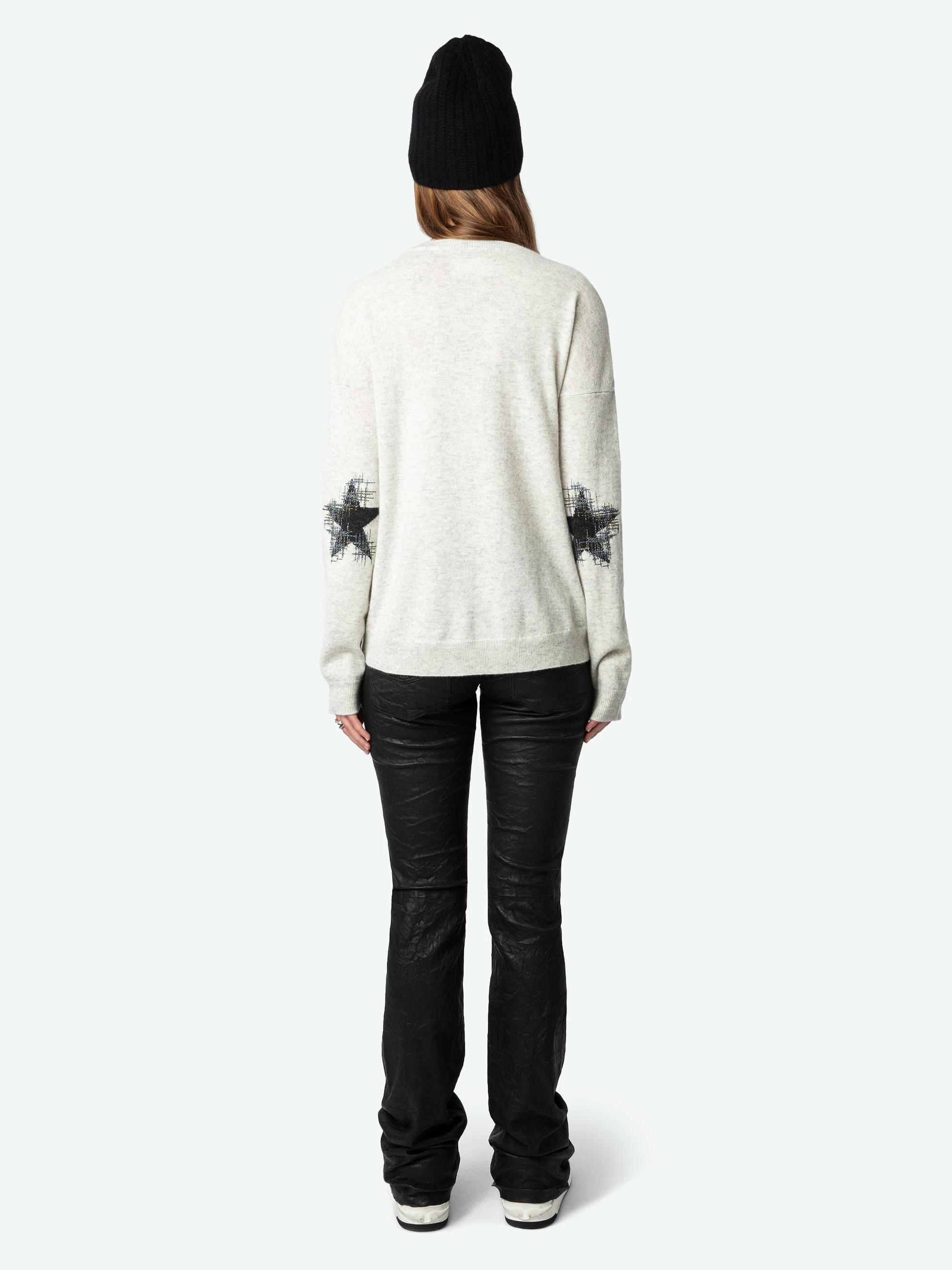 Vivi Patch Cashmere Sweater thumbnail 2