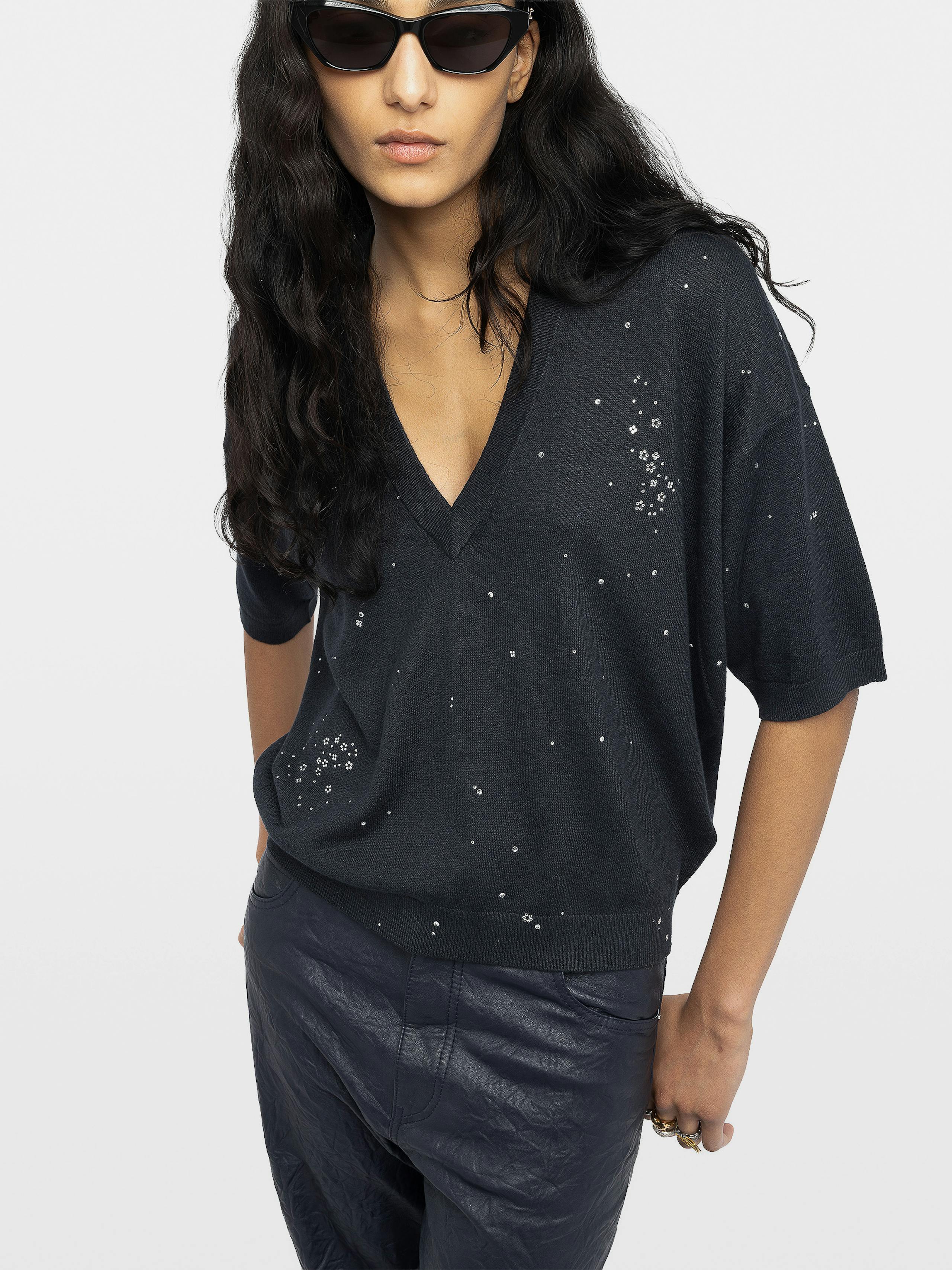 Wully Diamanté Sweater 5