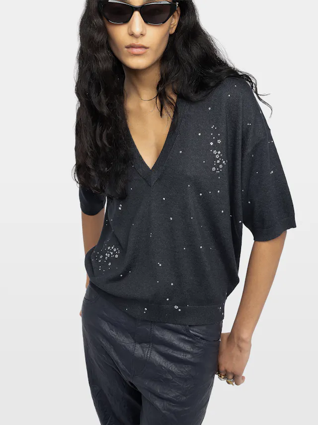 Wully Diamanté Sweater