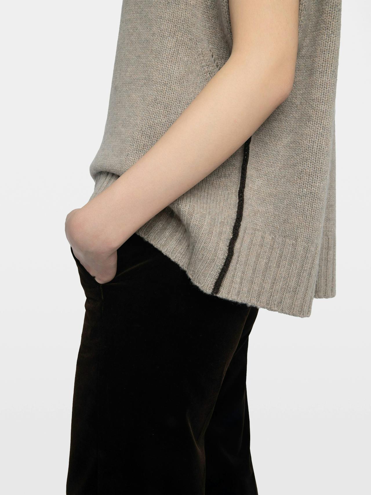 Darcy Wool Sleeveless Sweater