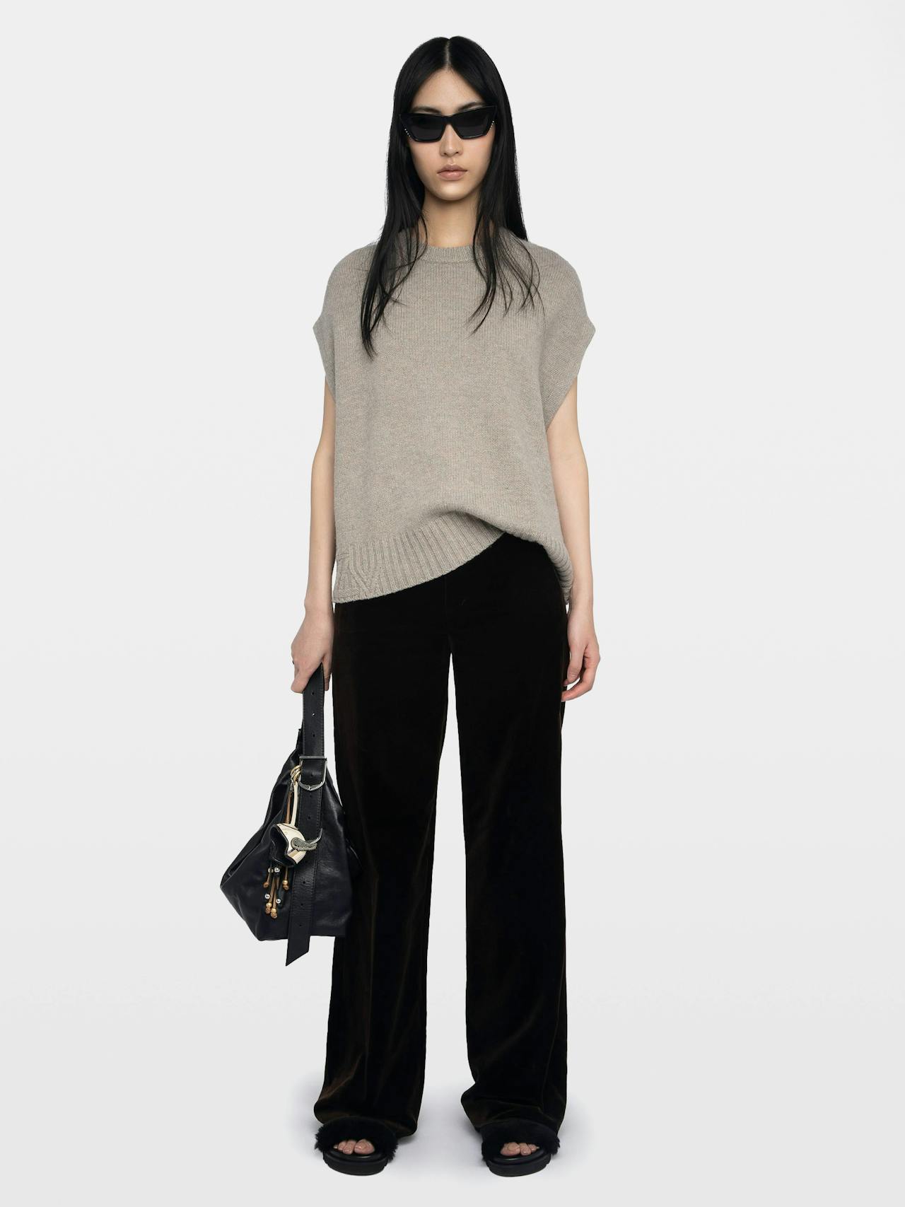 Darcy Wool Sleeveless Sweater