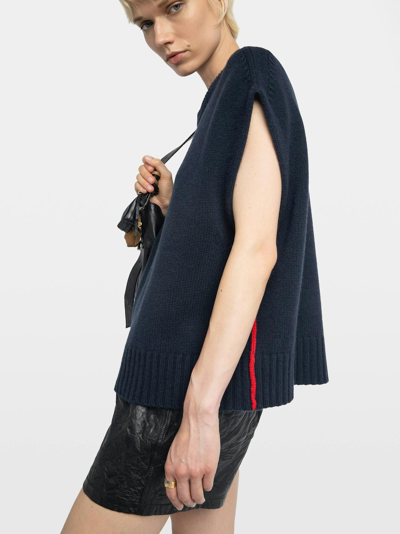 Darcy Wool Sleeveless Sweater