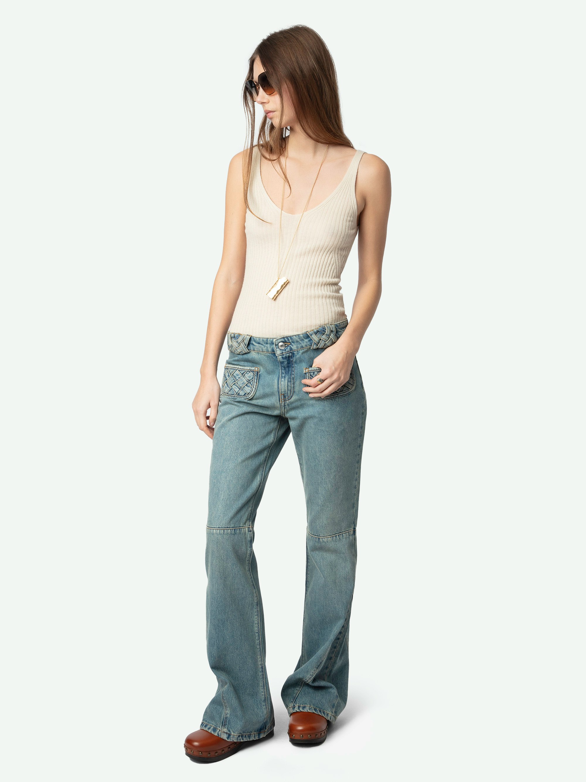 Nora Tank Top 100% Cashmere