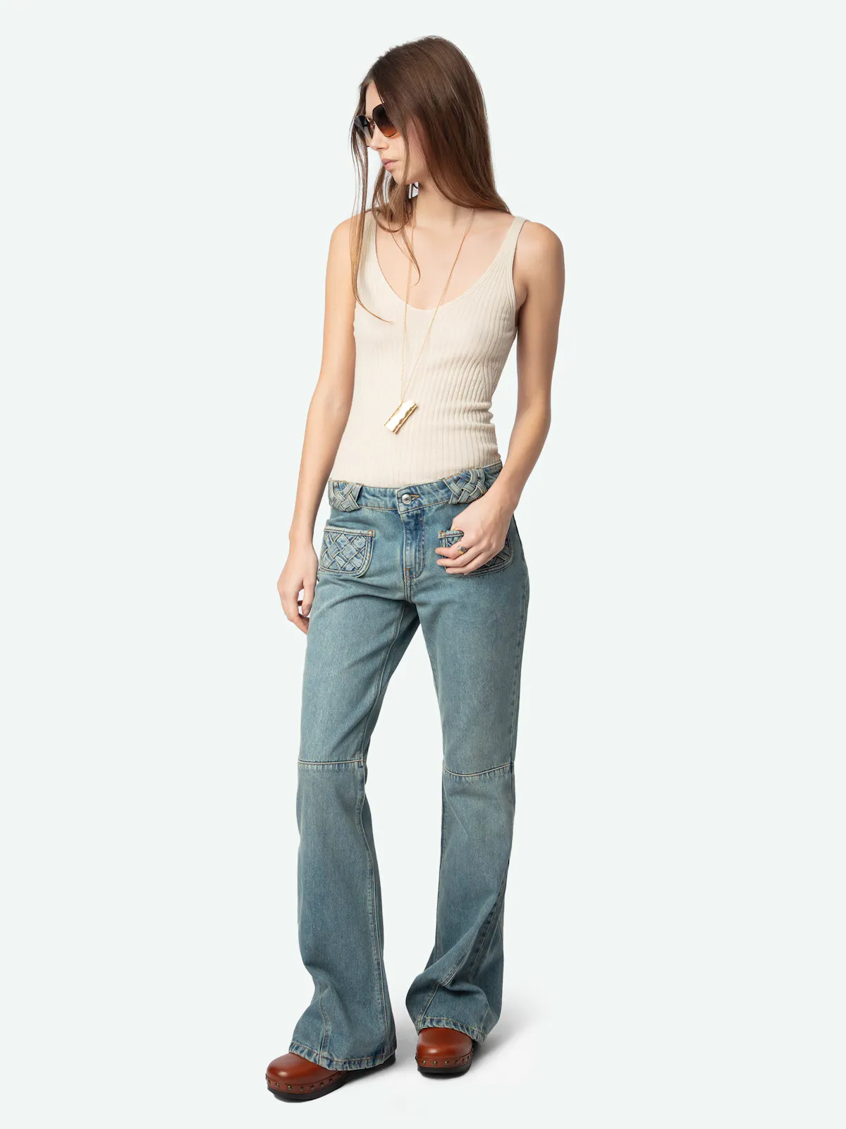 Nora Cashmere Tank Top