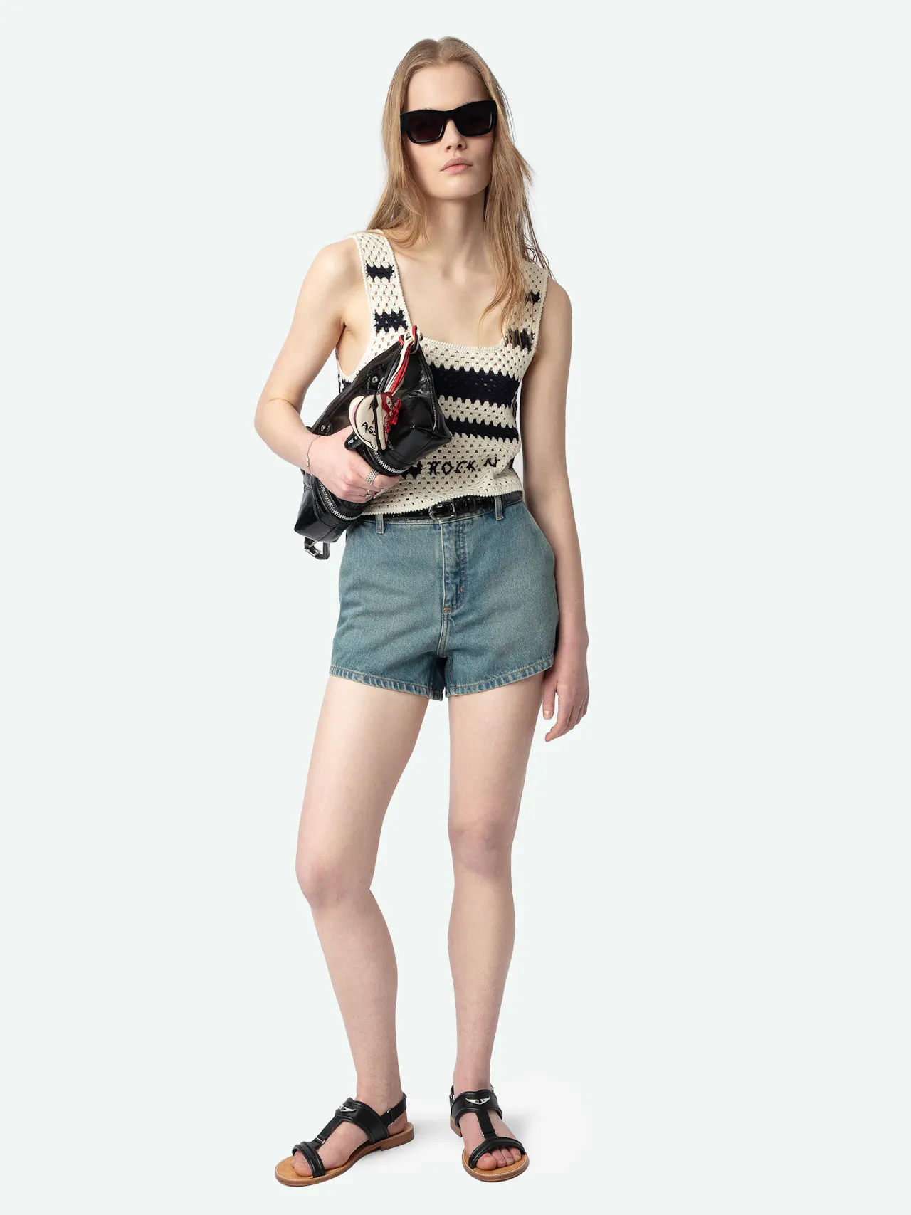 Dillie Crochet Knit Tank Top 3