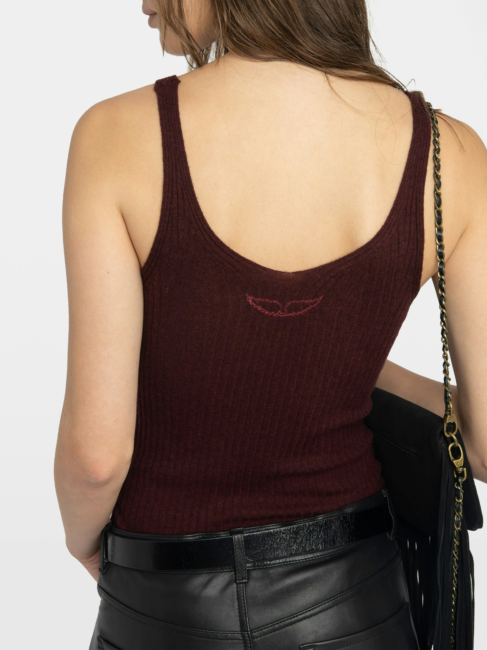 Canottiera Nora 100% Cashmere