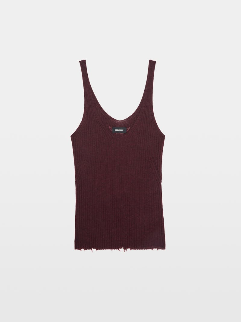 Camiseta de tirantes Nora 100% Cachemir