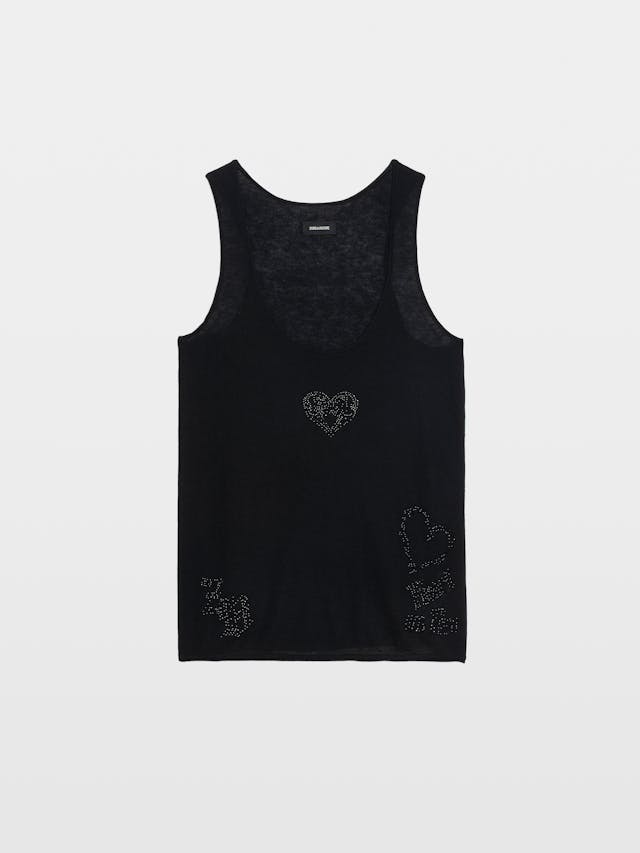 Top de tirantes Lee 100% Cachemir