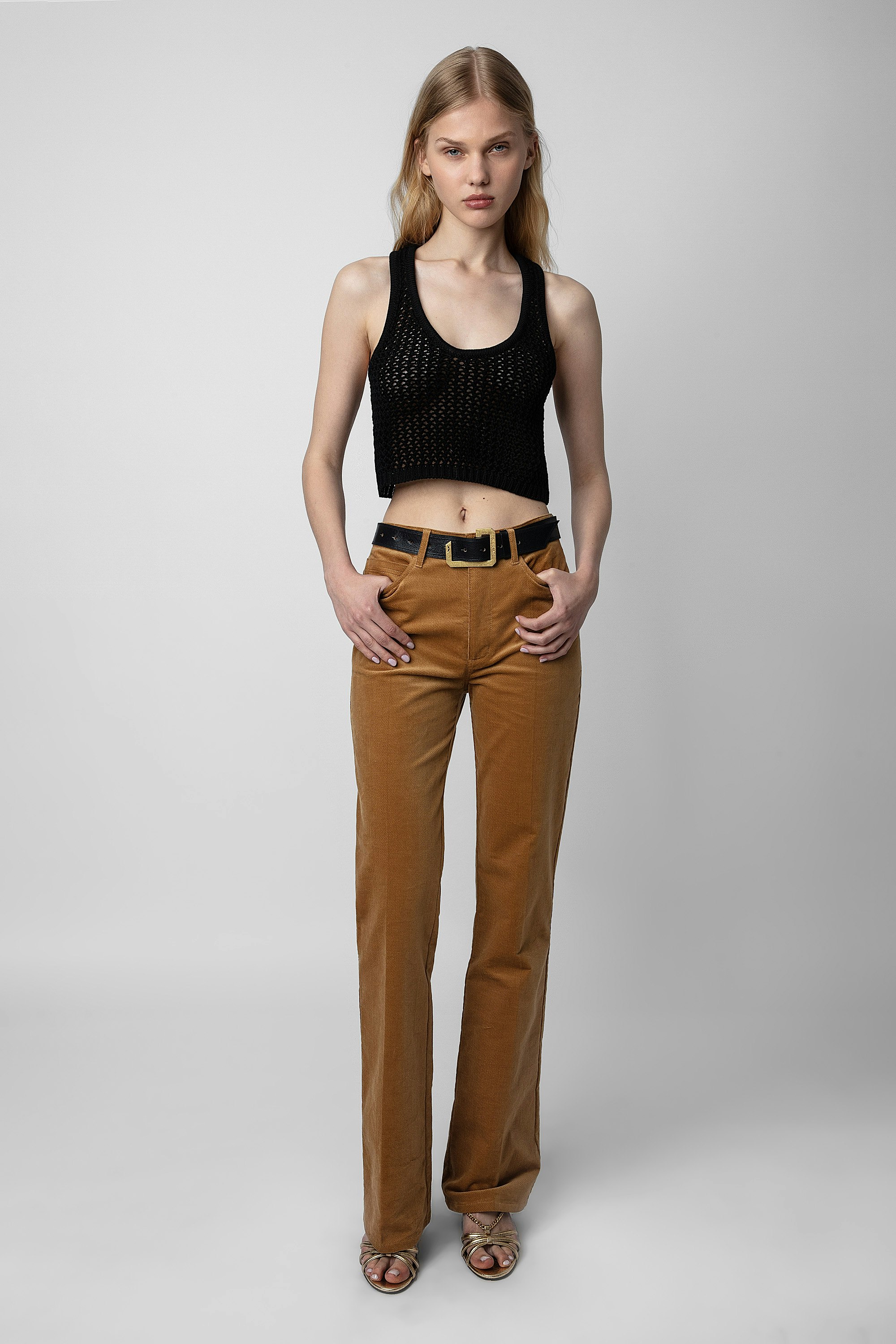 Nabya Crochet Tank Top