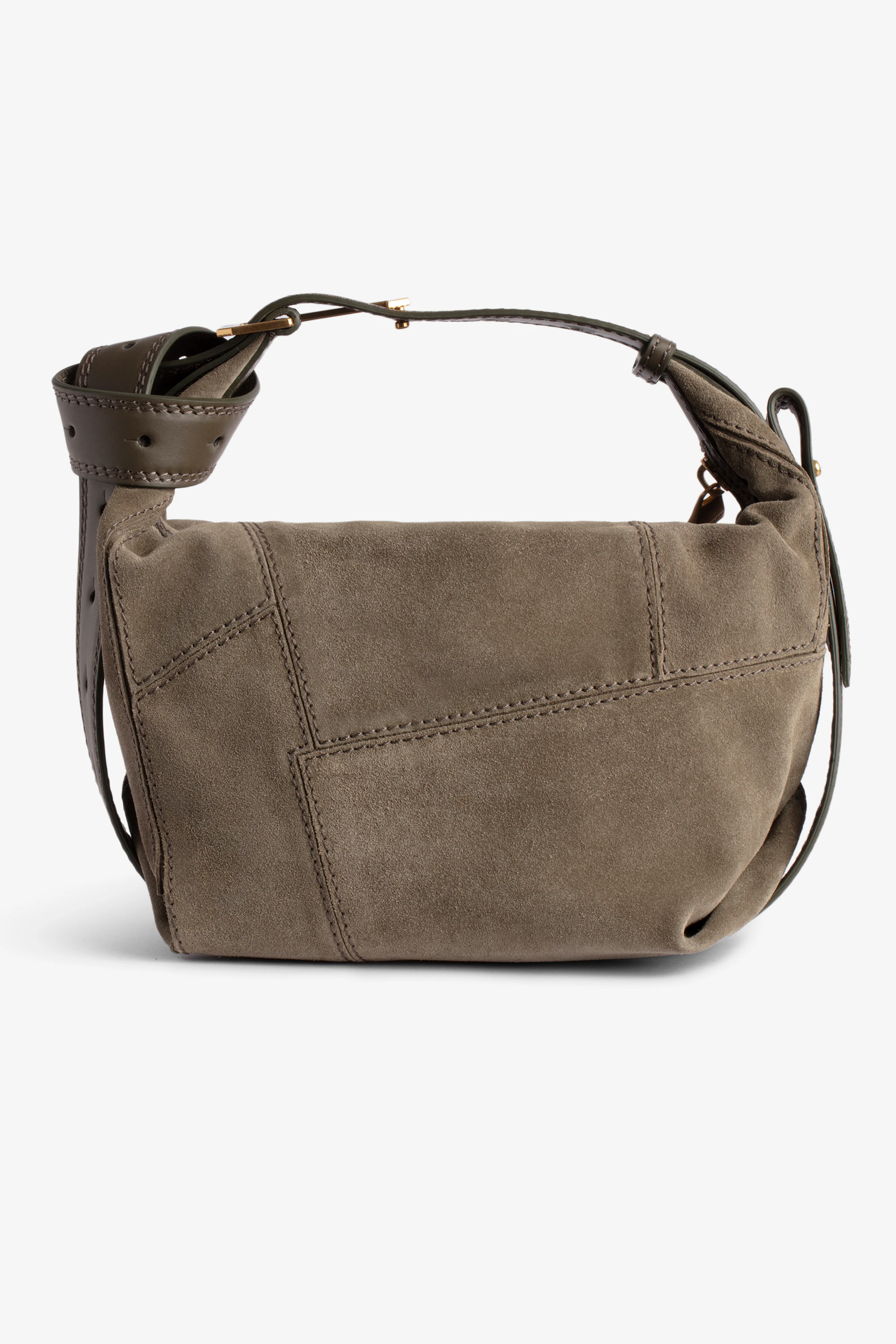 Le Cecilia Suede Patchwork Bag thumbnail 2