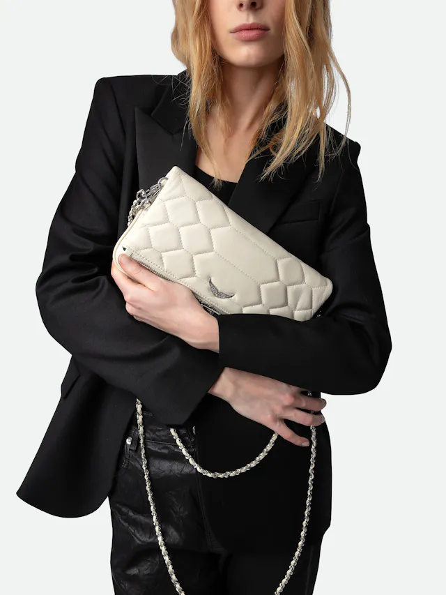 Rock Quilted Clutch