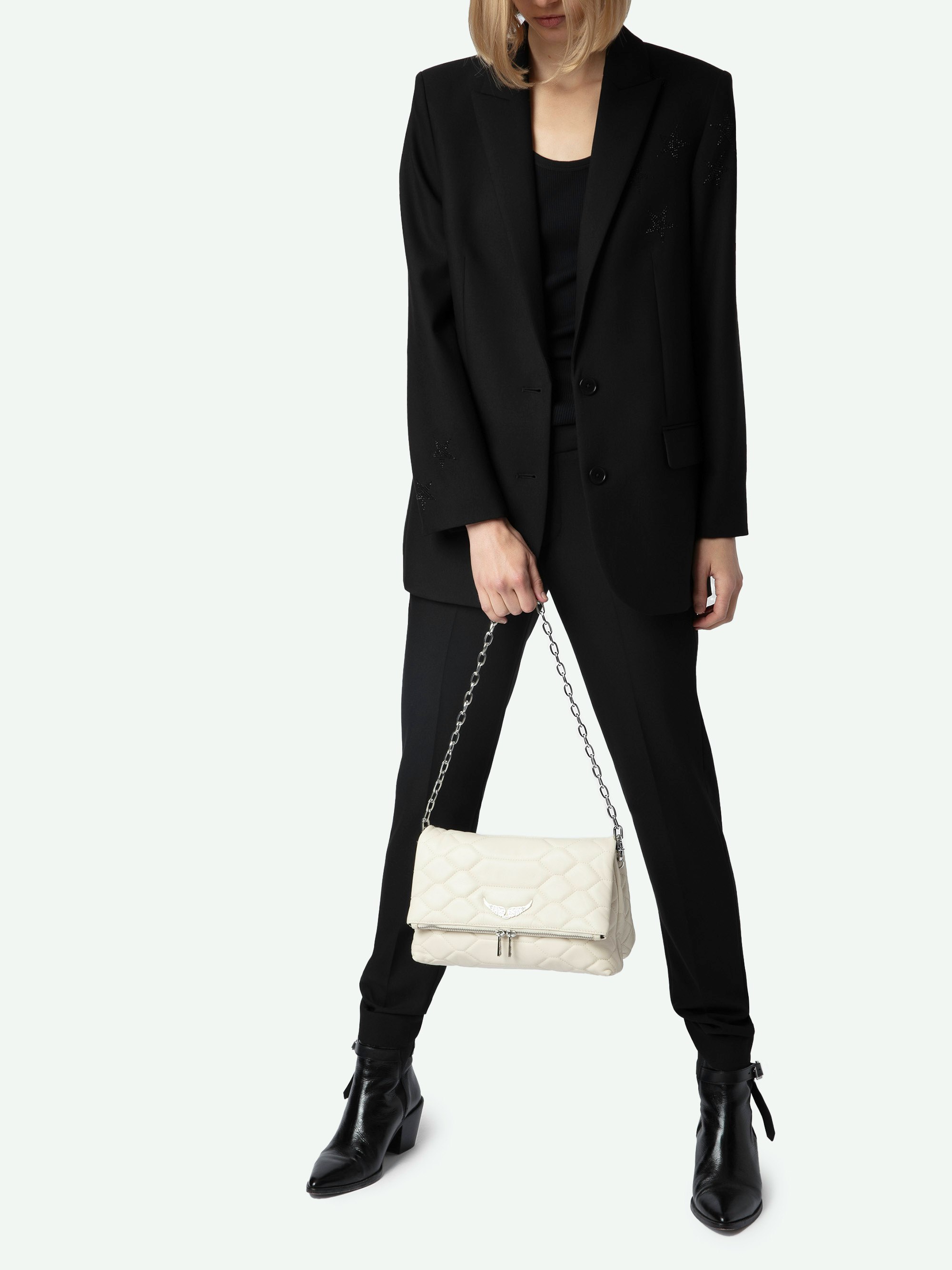 Rocky XL Quilted Clutch