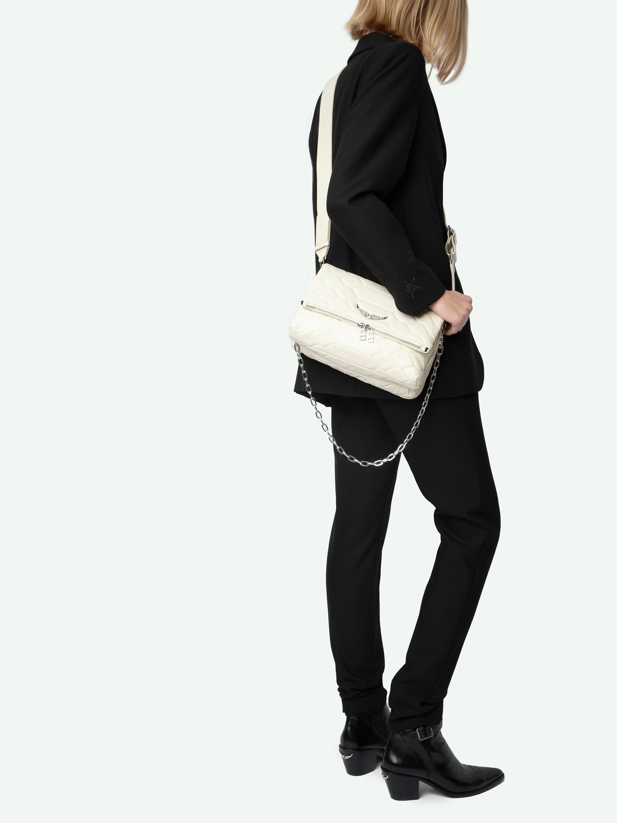 Rocky XL Quilted Clutch